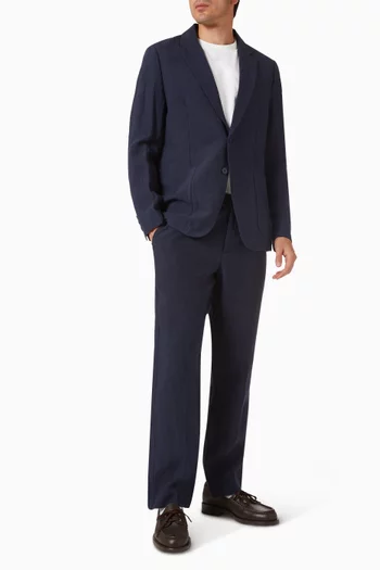 Tailored Blazer in Linen