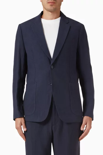 Tailored Blazer in Linen
