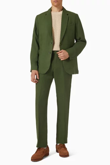 Tailored Blazer in Linen