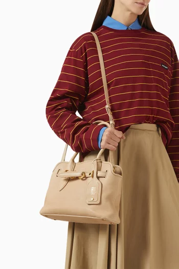 Aventure Top-handle Bag in Leather