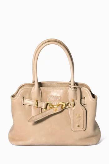 Aventure Top-handle Bag in Leather