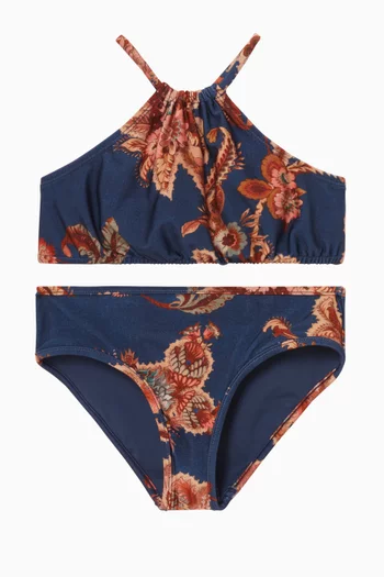 طقم بيكيني بحمالة متقاطعة أستر 