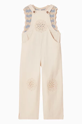 أوفرول أستر قطن