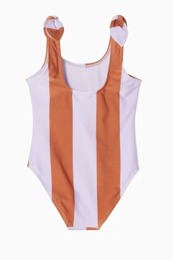 لباس سباحة قطعة واحدة إندرا بحمالات كتف قابلة للربط 