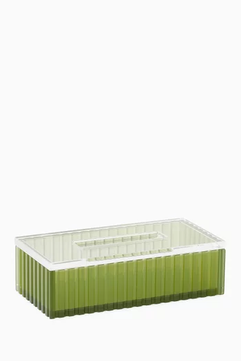 Clear Lid Tissue Box in Acrylic