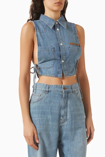 Shop Miu Miu Tops For Women Online in Saudi | Ounass