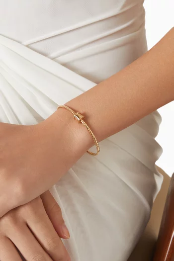 B.Zero1 Bracelet in 18kt Yellow Gold