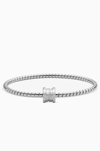 B.Zero1 Bracelet in 18kt White Gold