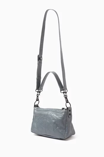 Mini Le City Moto Bag in Arena Lambskin