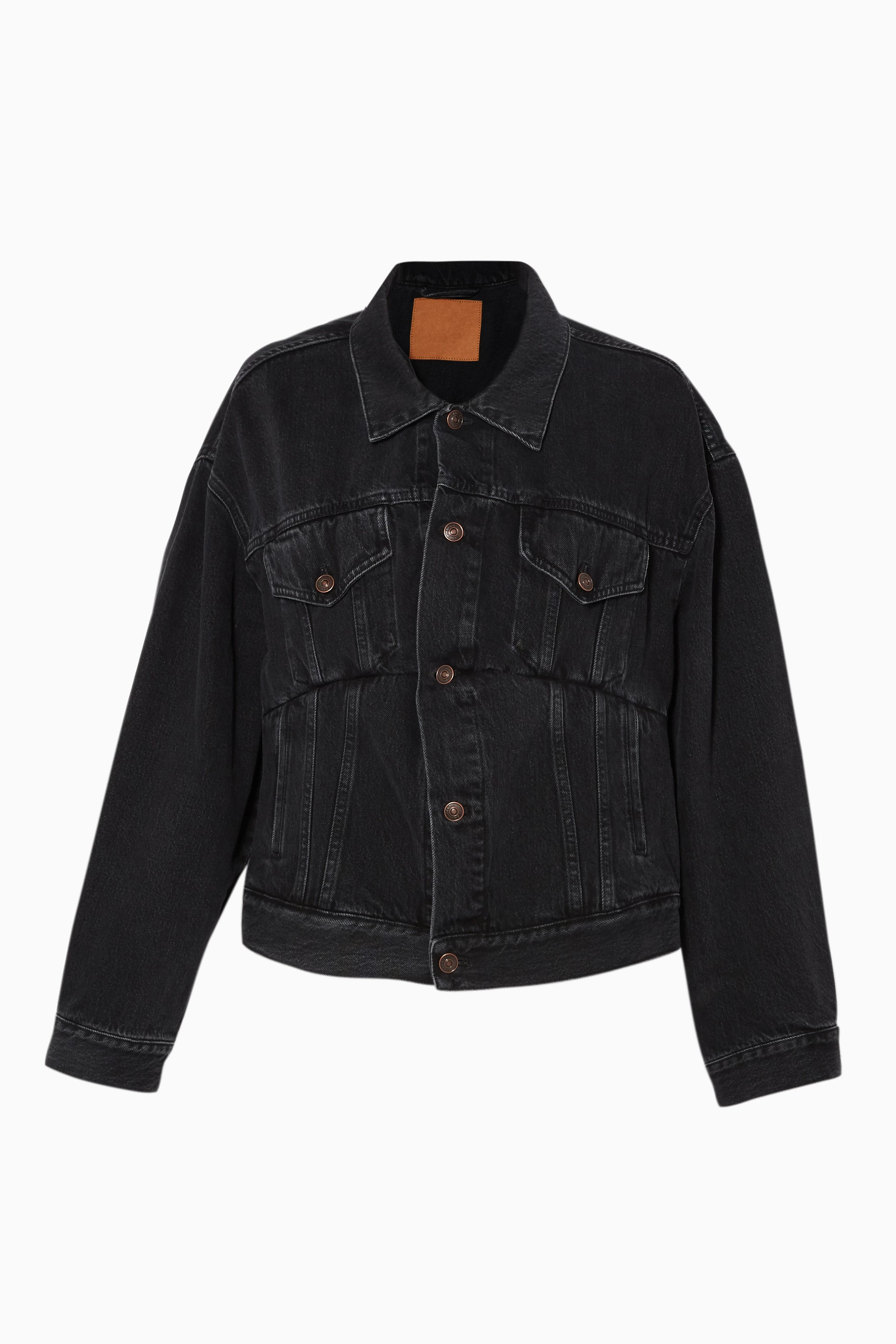 Black swing outlet jacket