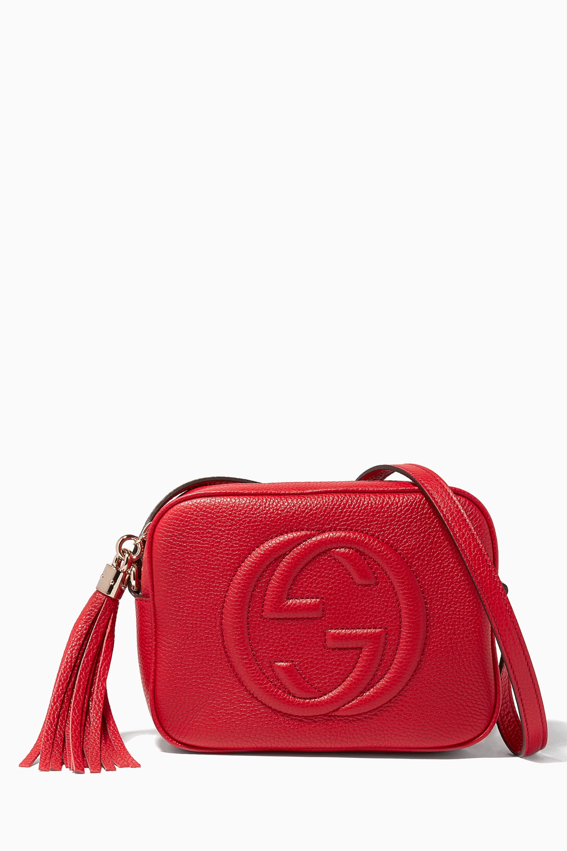Gucci disco bag red 2025
