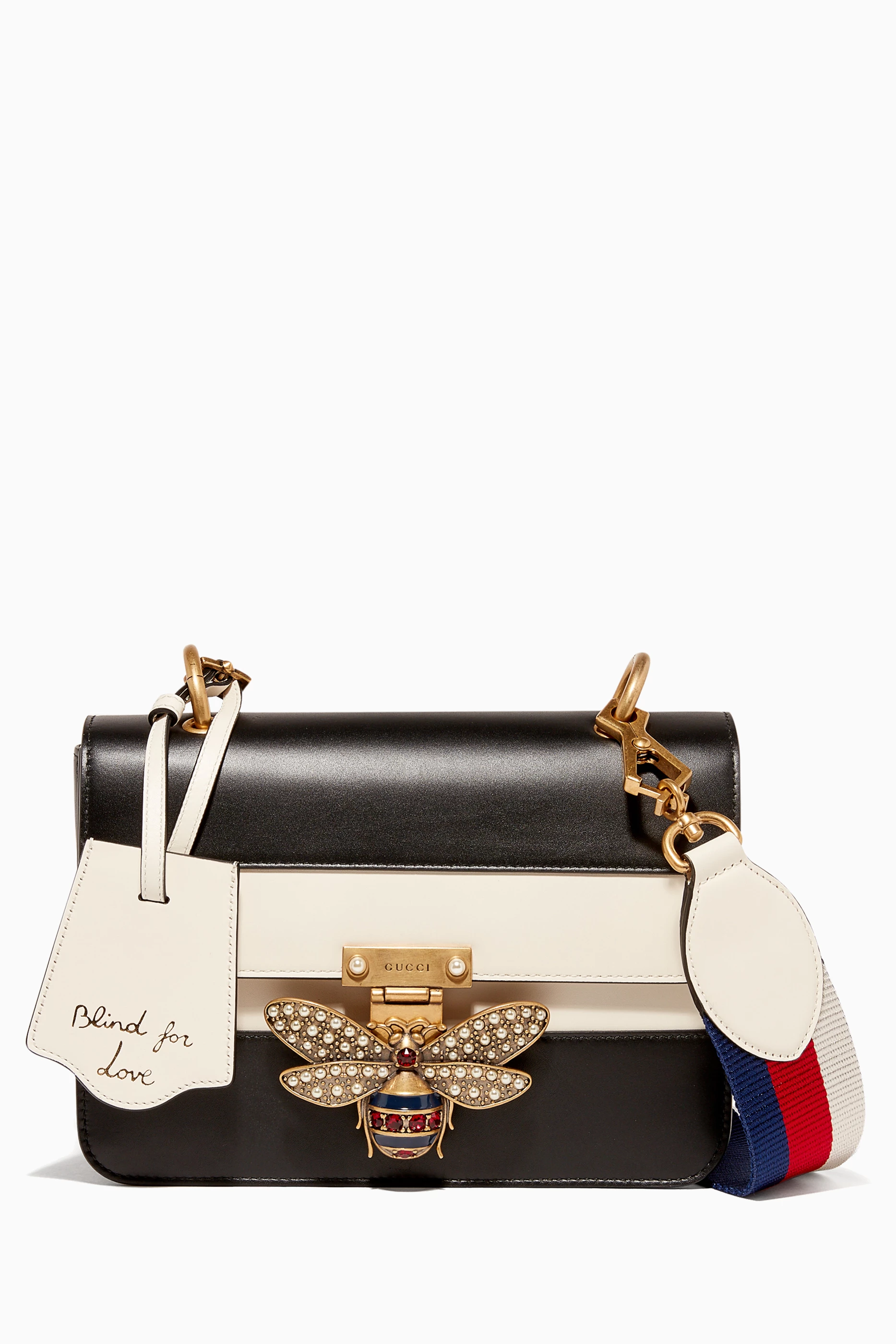 Gucci queen margaret bag black store