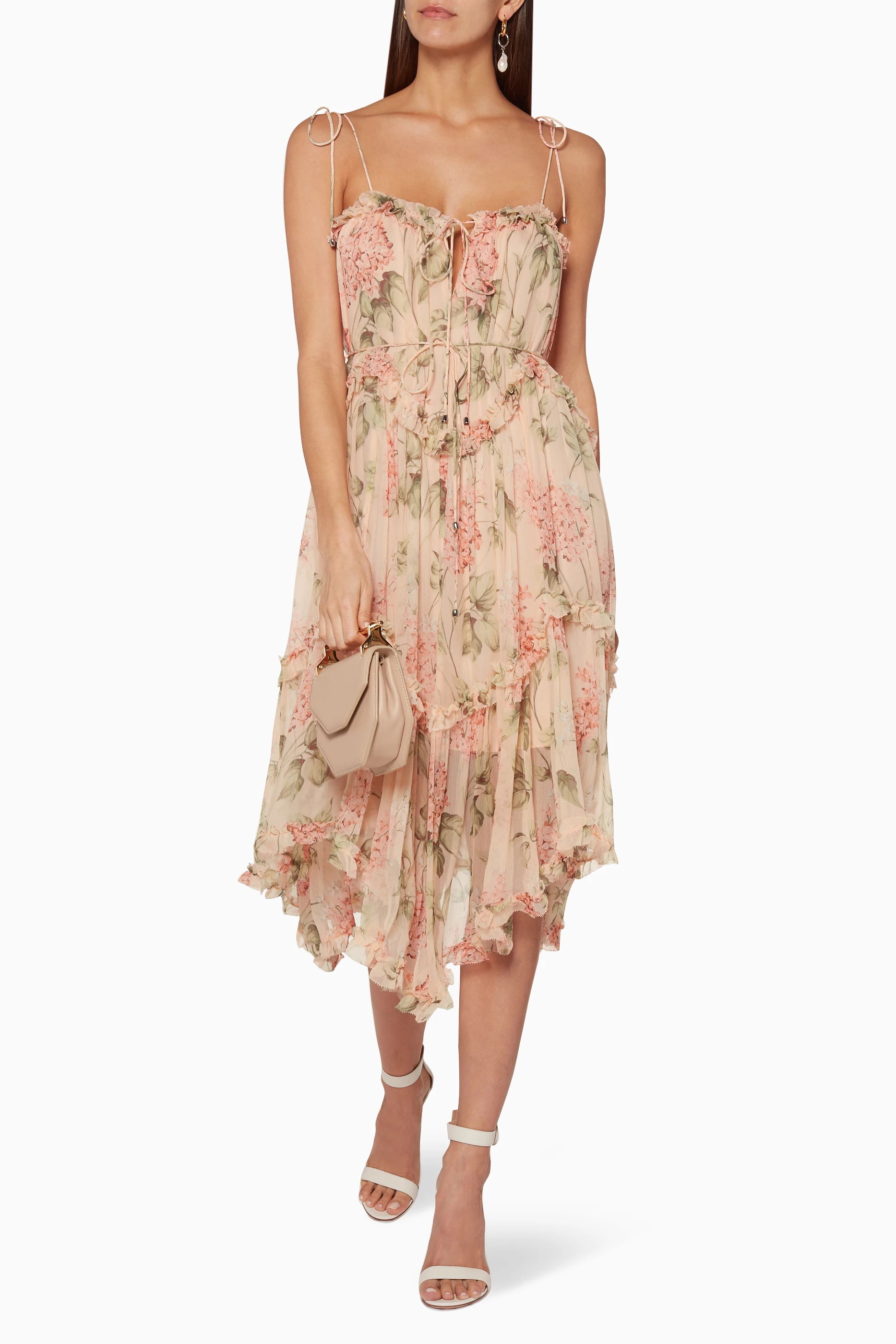Zimmermann prima hotsell hydrangea floating dress