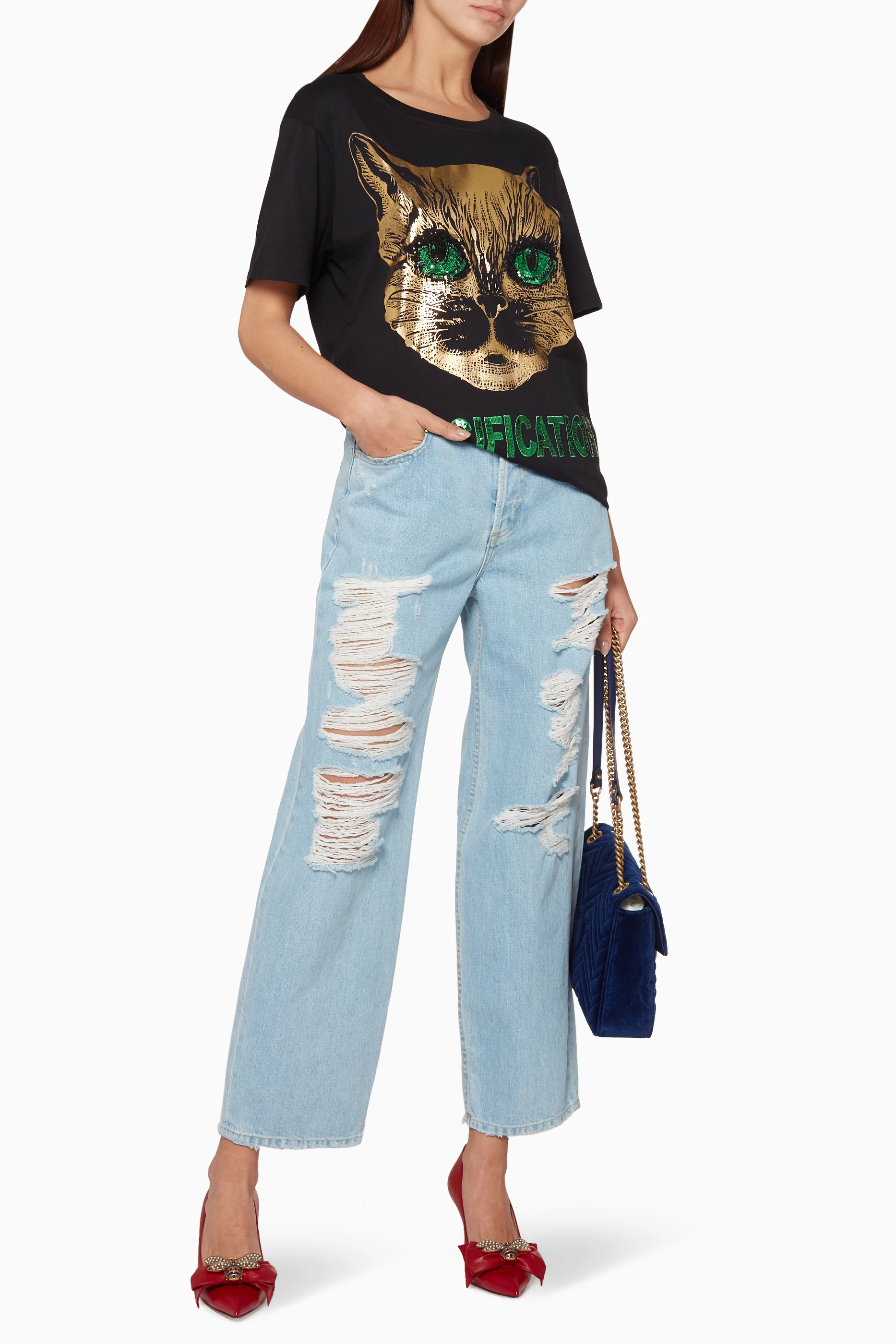 Guccification t shirt black hot sale