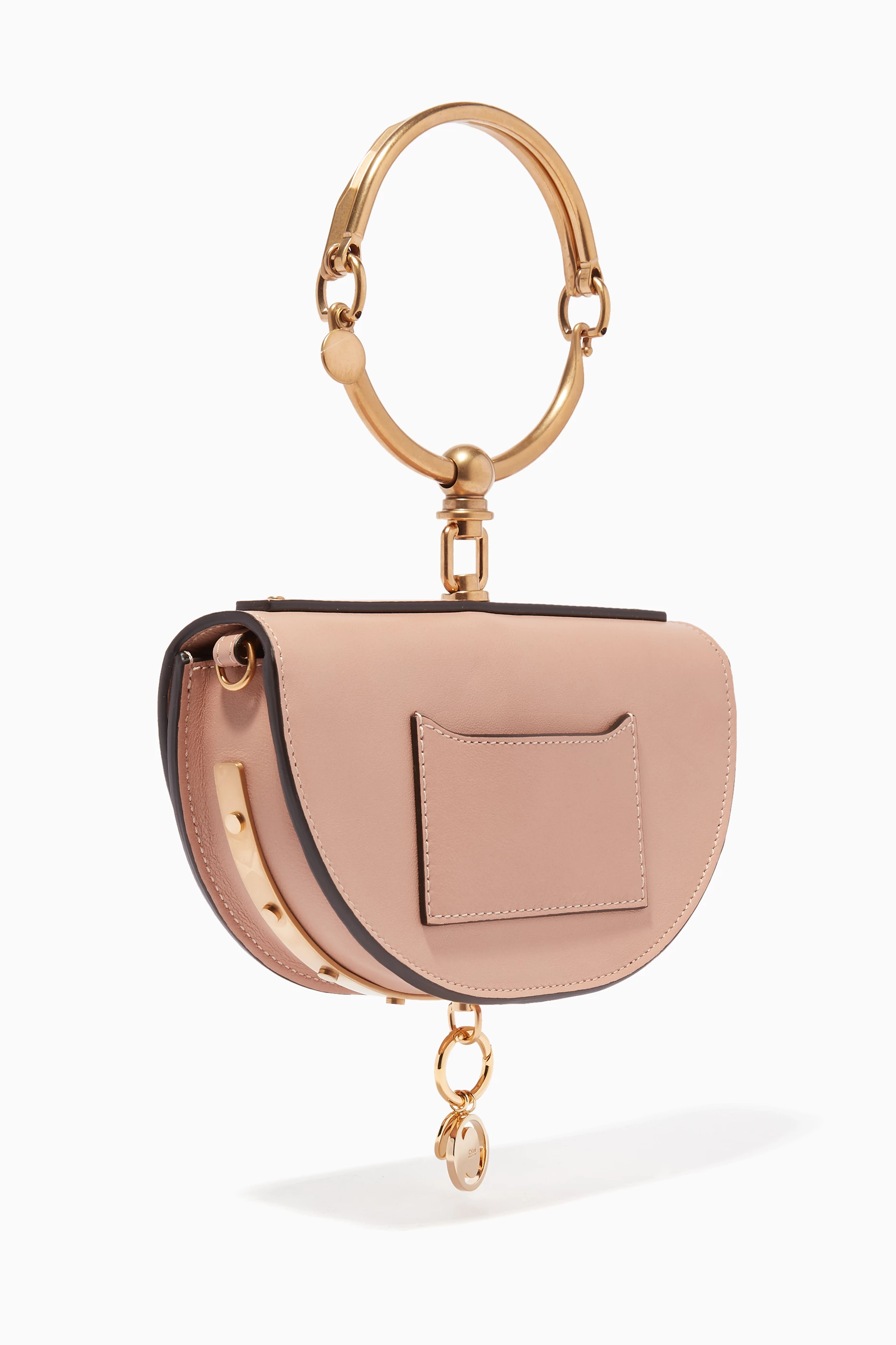 Buy Chlo Neutral Biscotti Beige Nile Minaudi re Bag for Women in