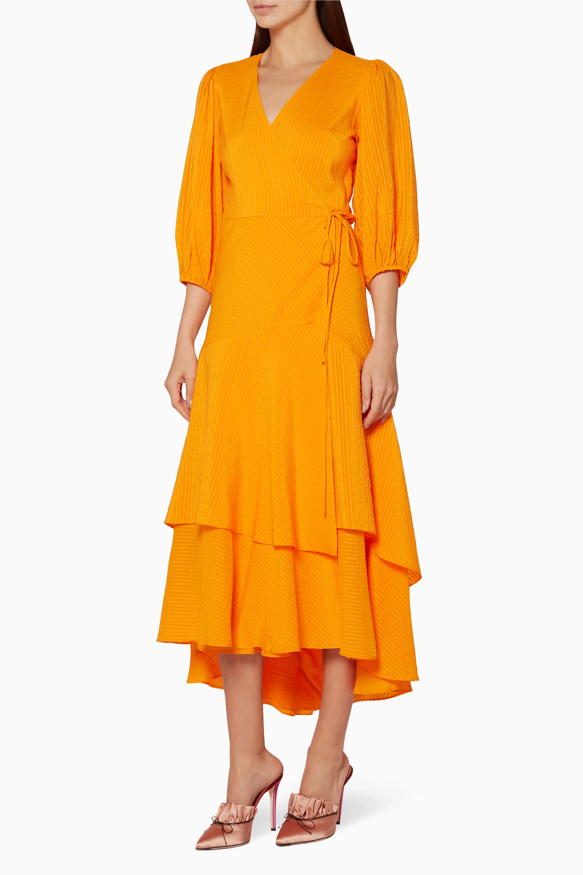 Ganni sales wilkie dress