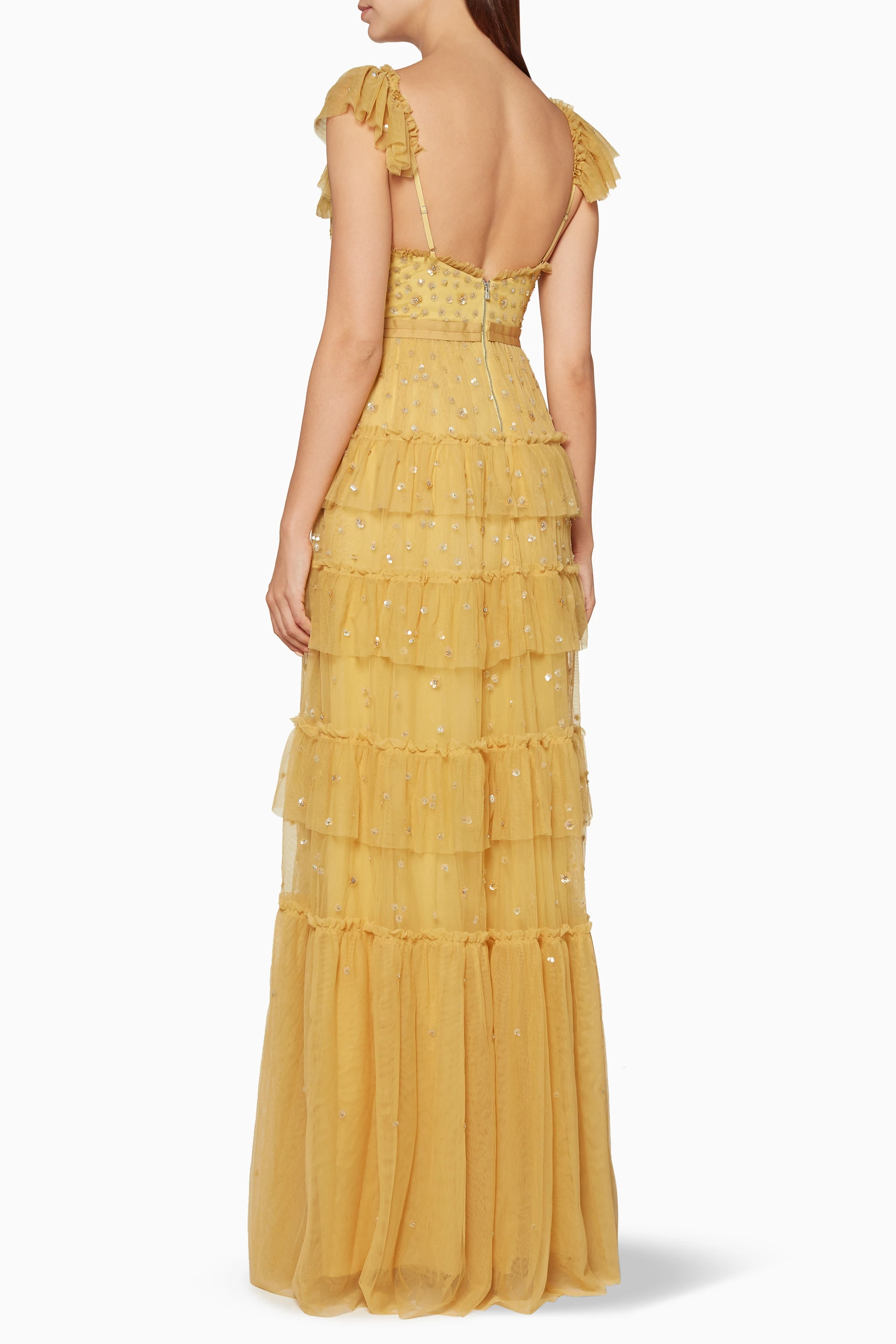 Needle and sales thread sunburst gown