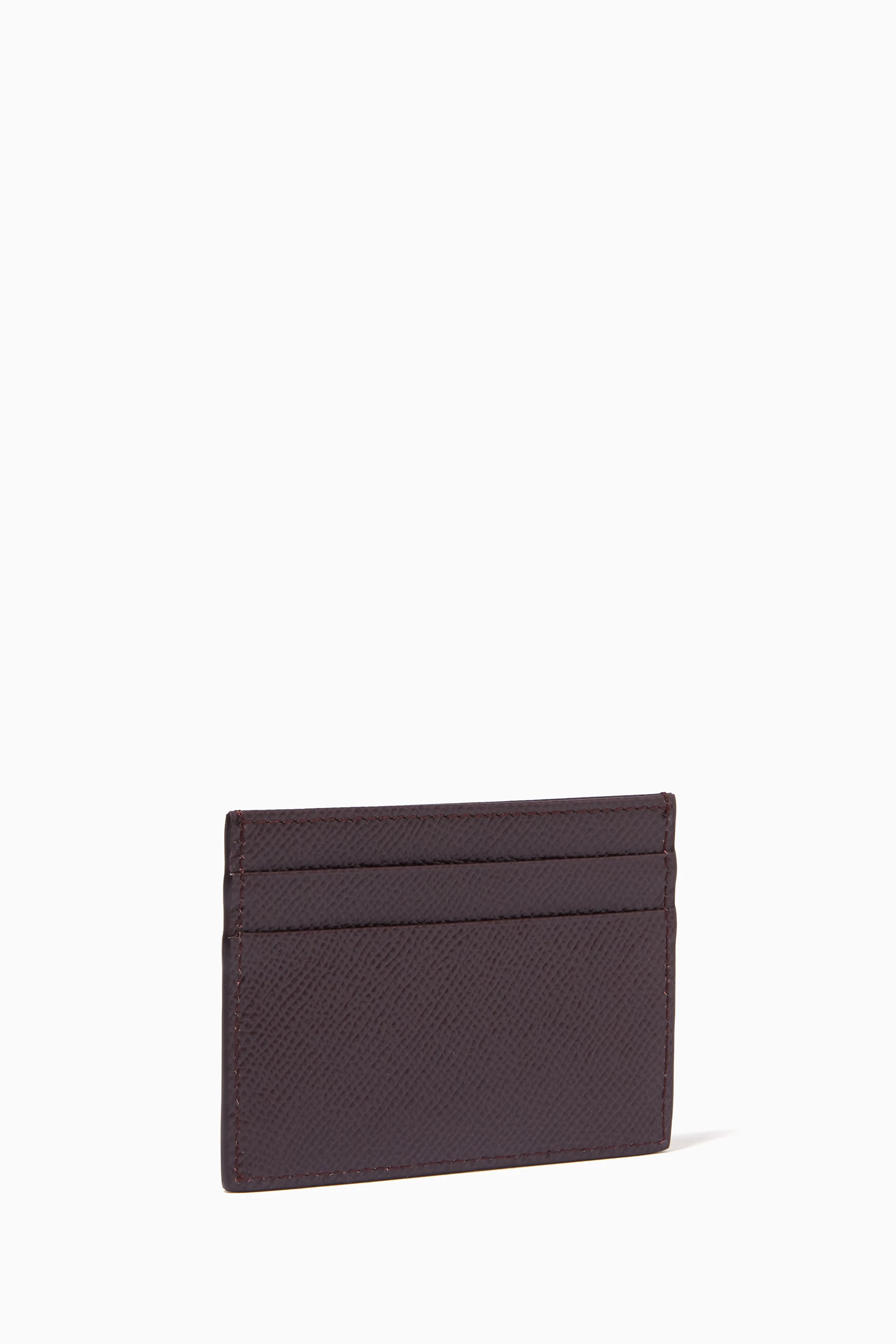 Men's Dauphine Leather Card Holder