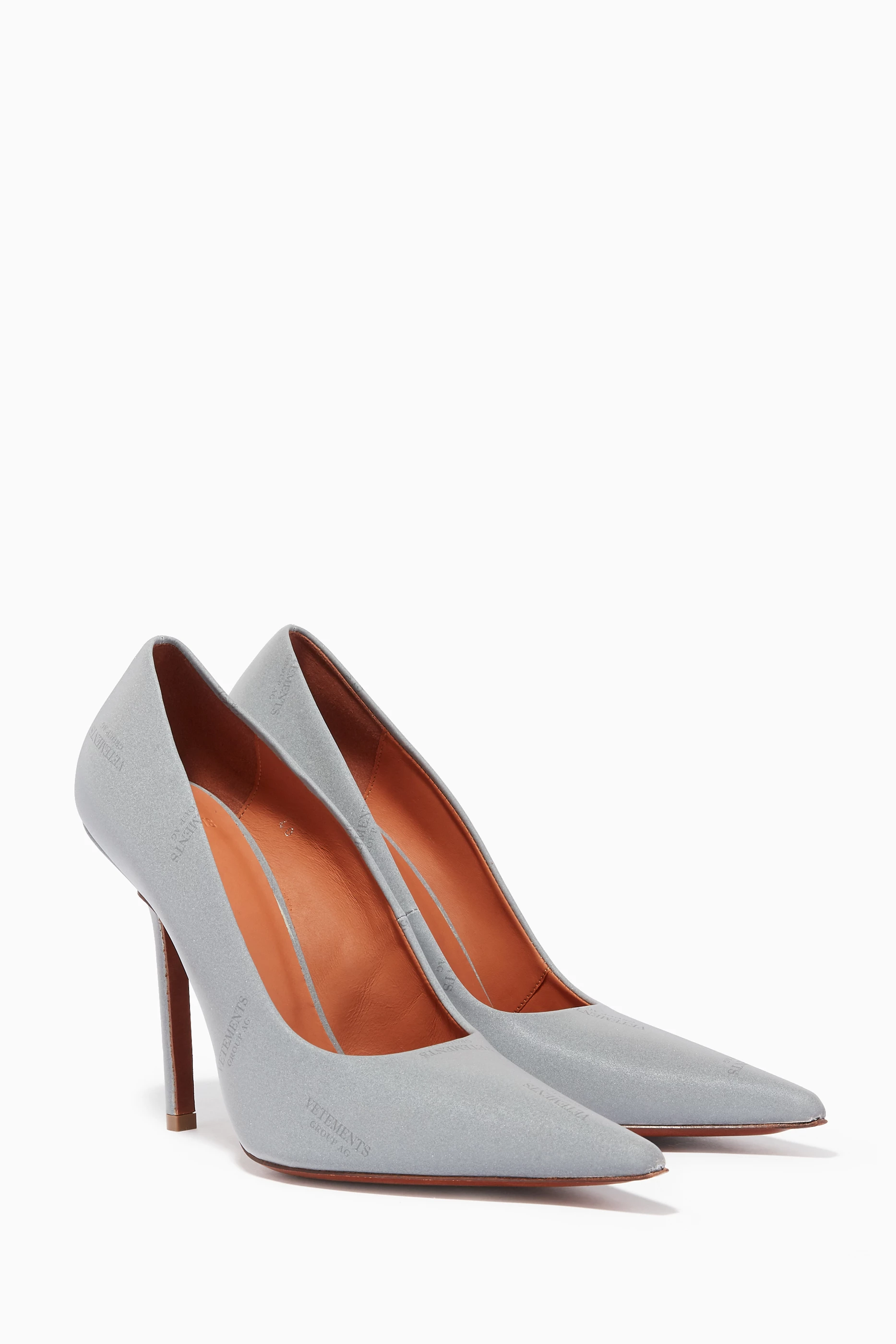 Grey reflective on sale heels