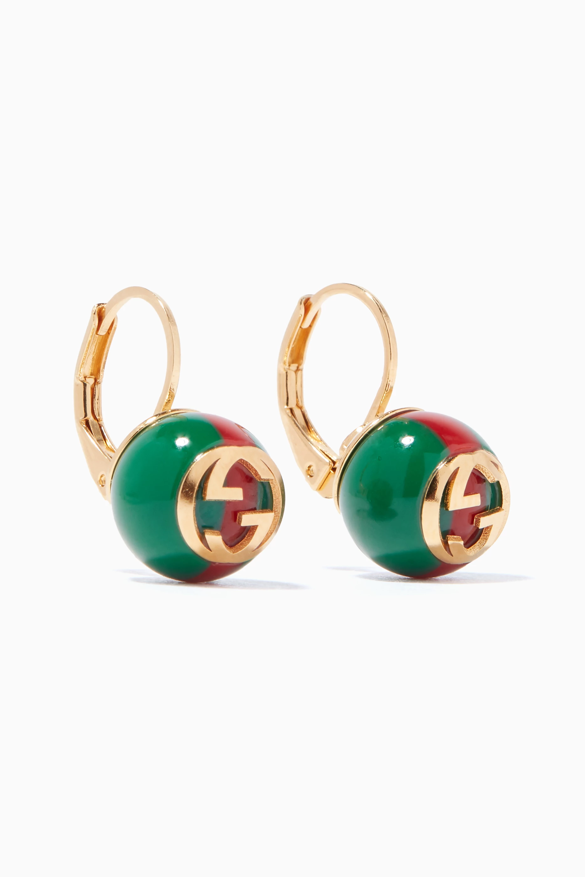 Gucci cheap green earrings