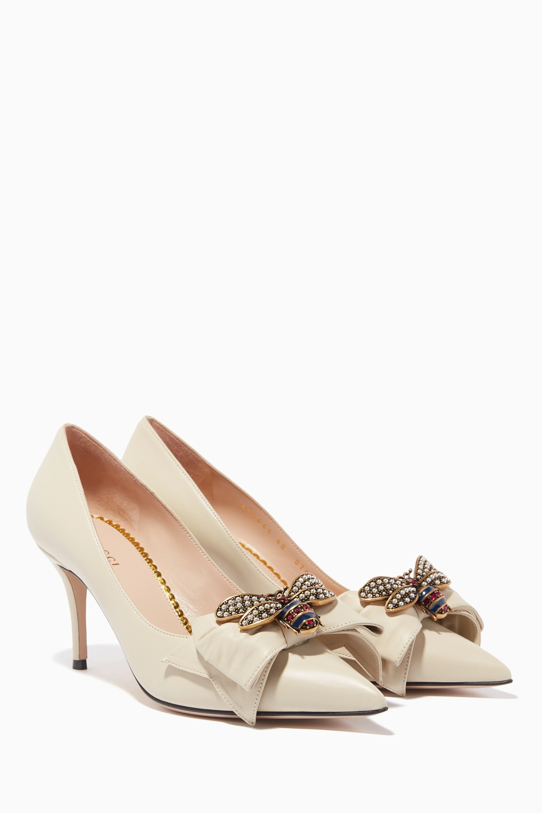 Gucci queen margaret hot sale pumps