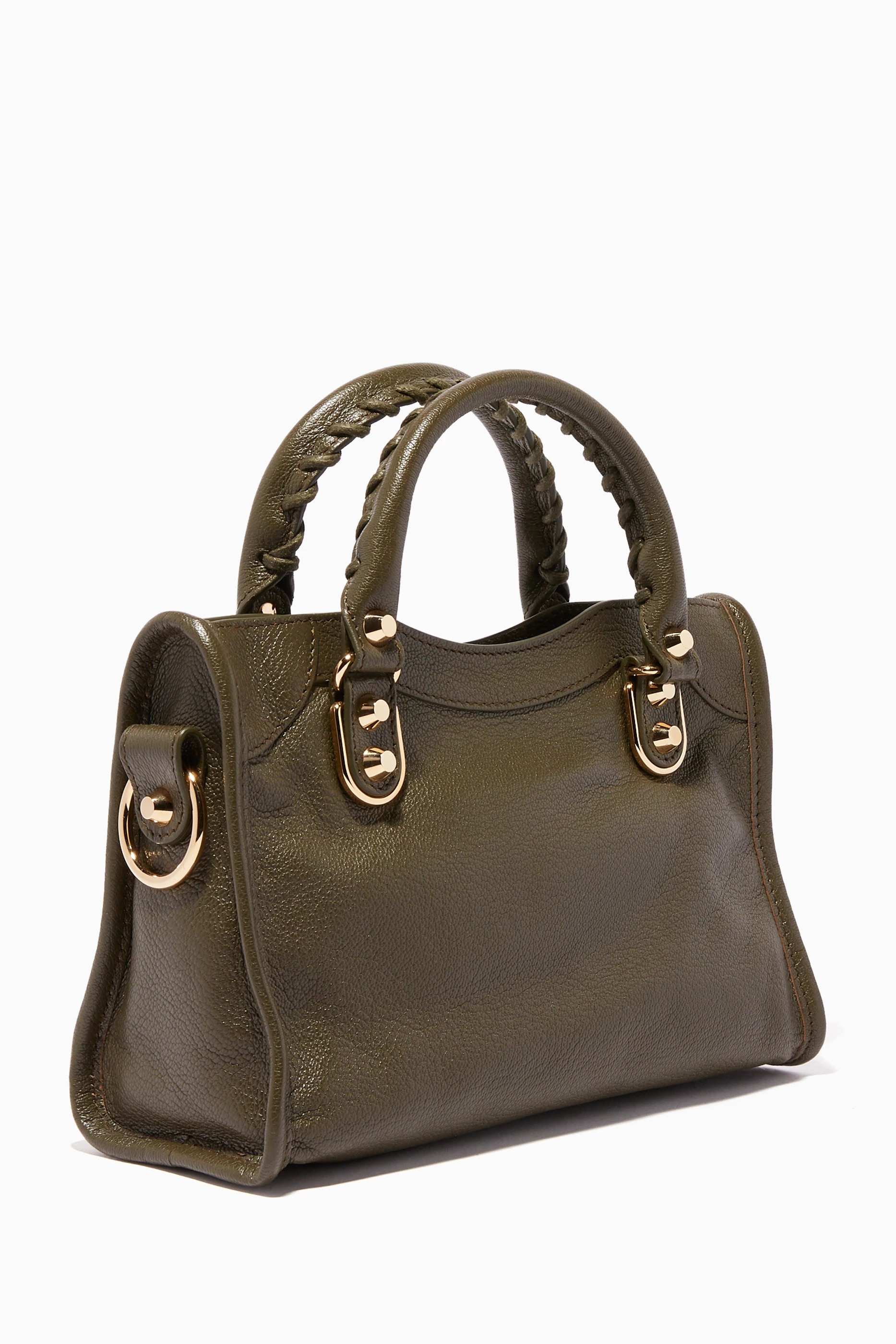 Balenciaga tote bag olive sales