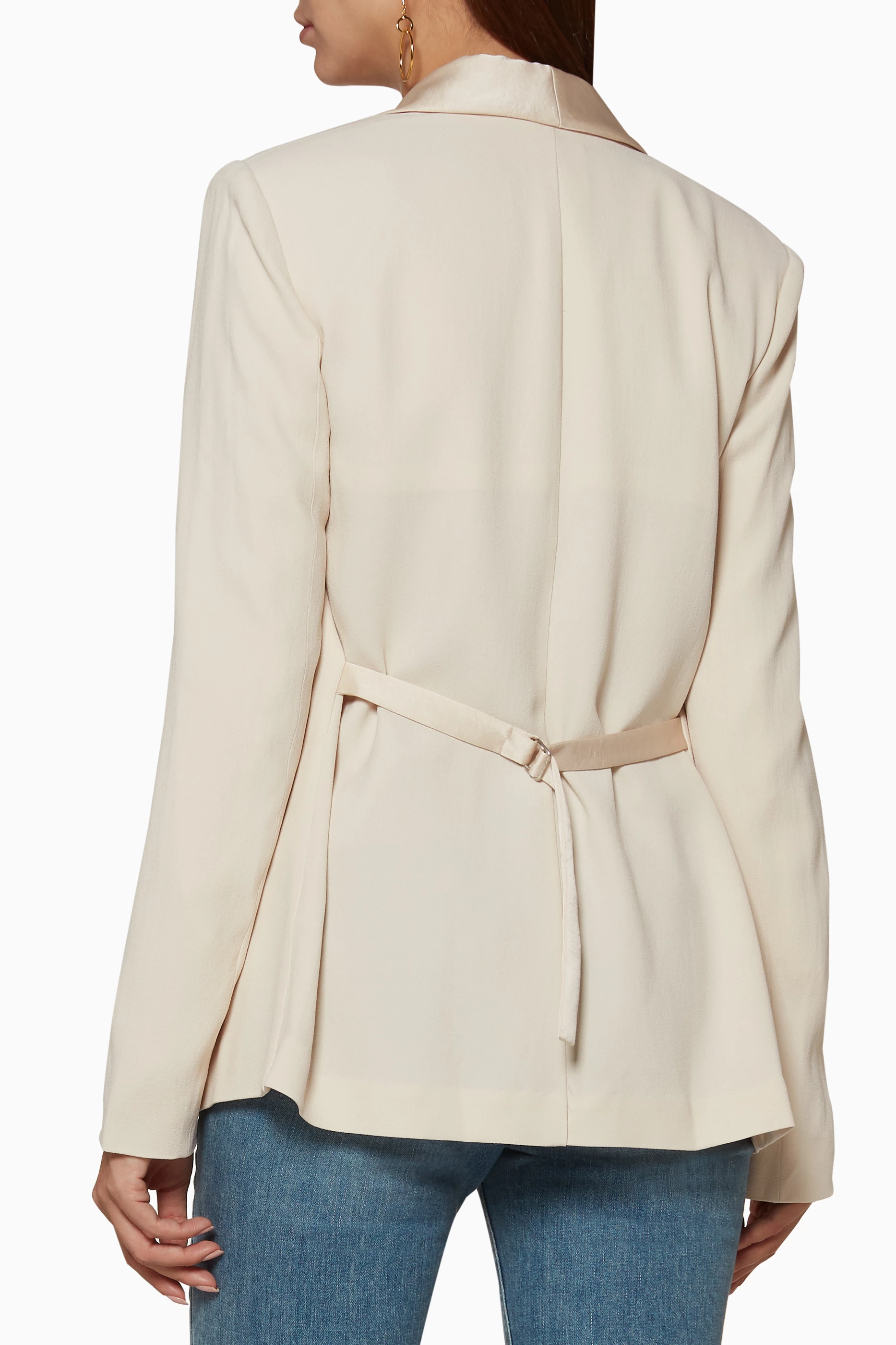 Theory fluid shawl blazer online