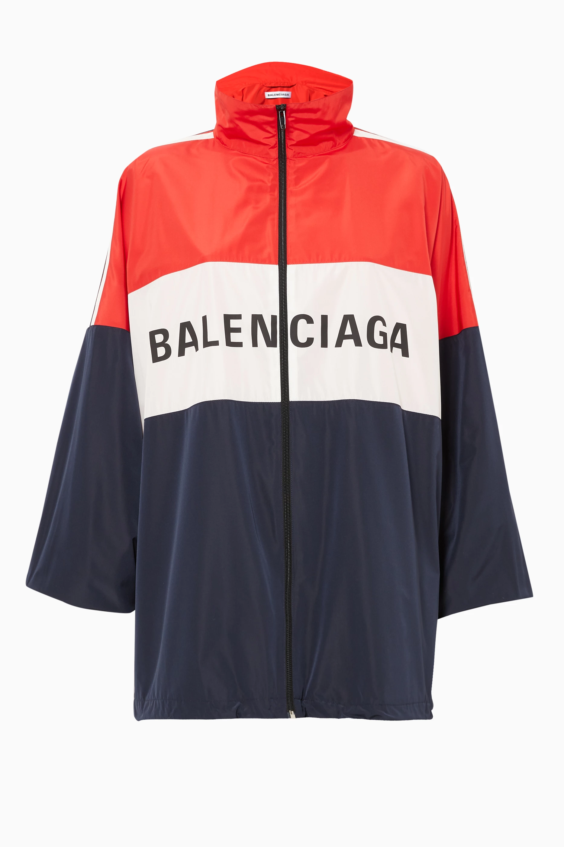 Balenciaga windbreaker hot sale mens red