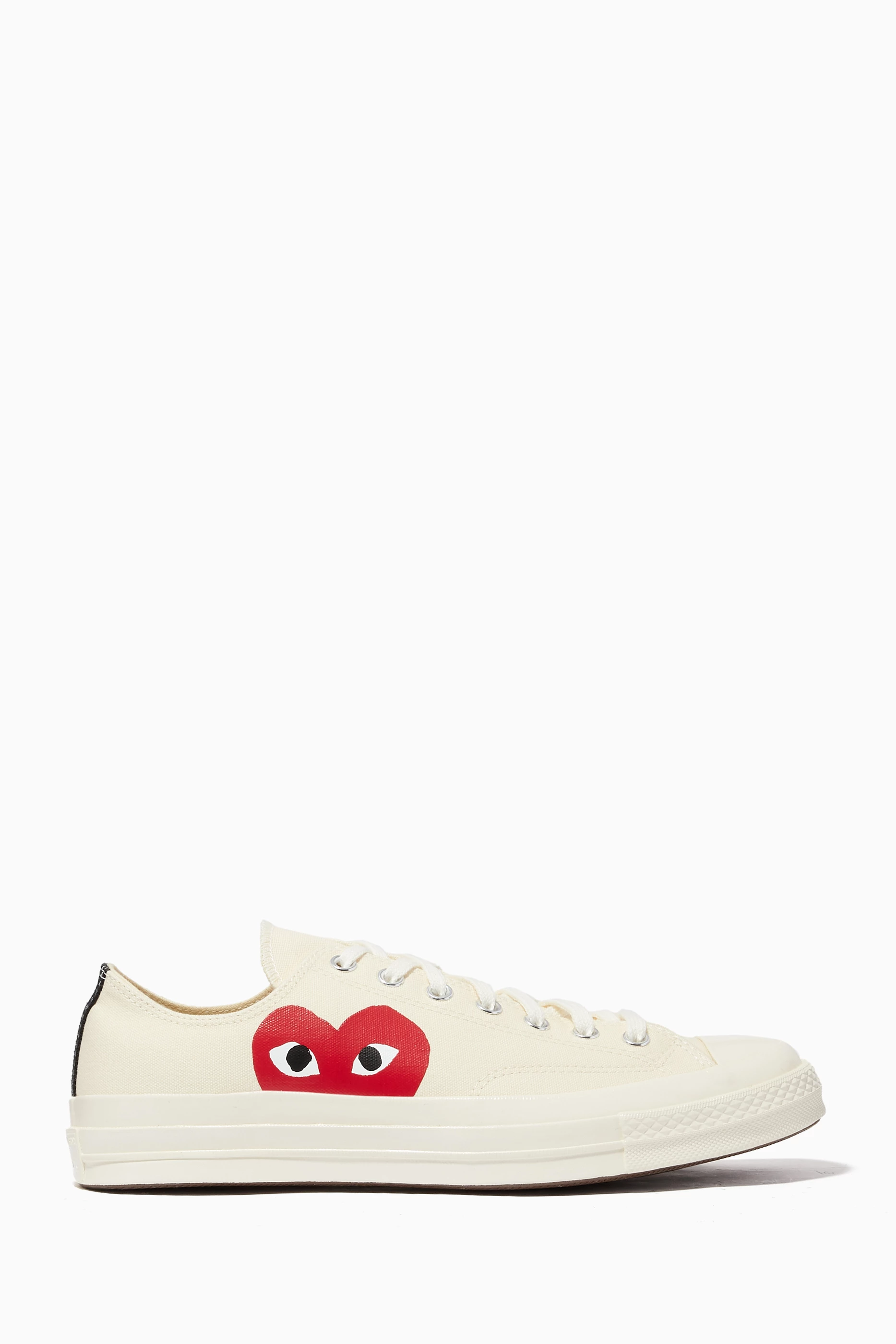 Buy Comme des Gar ons PLAY White x Converse Chuck 70 Low