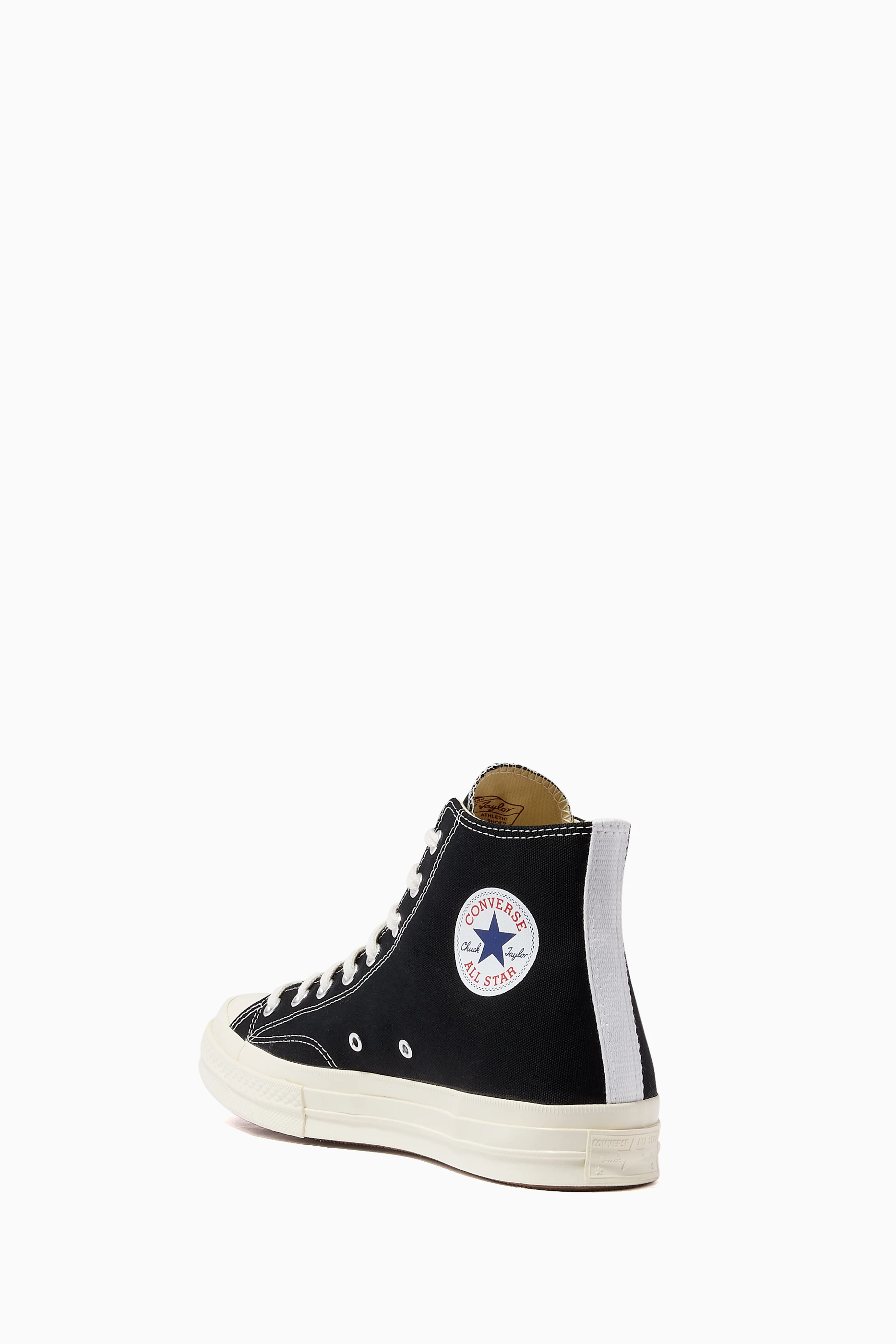 Buy Comme des Gar ons PLAY Black x Converse Chuck 70 High Top
