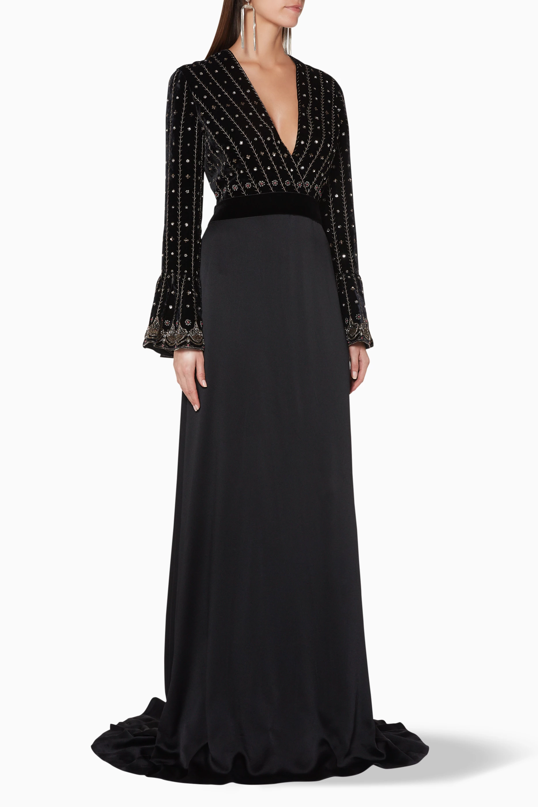 Long gucci dress best sale