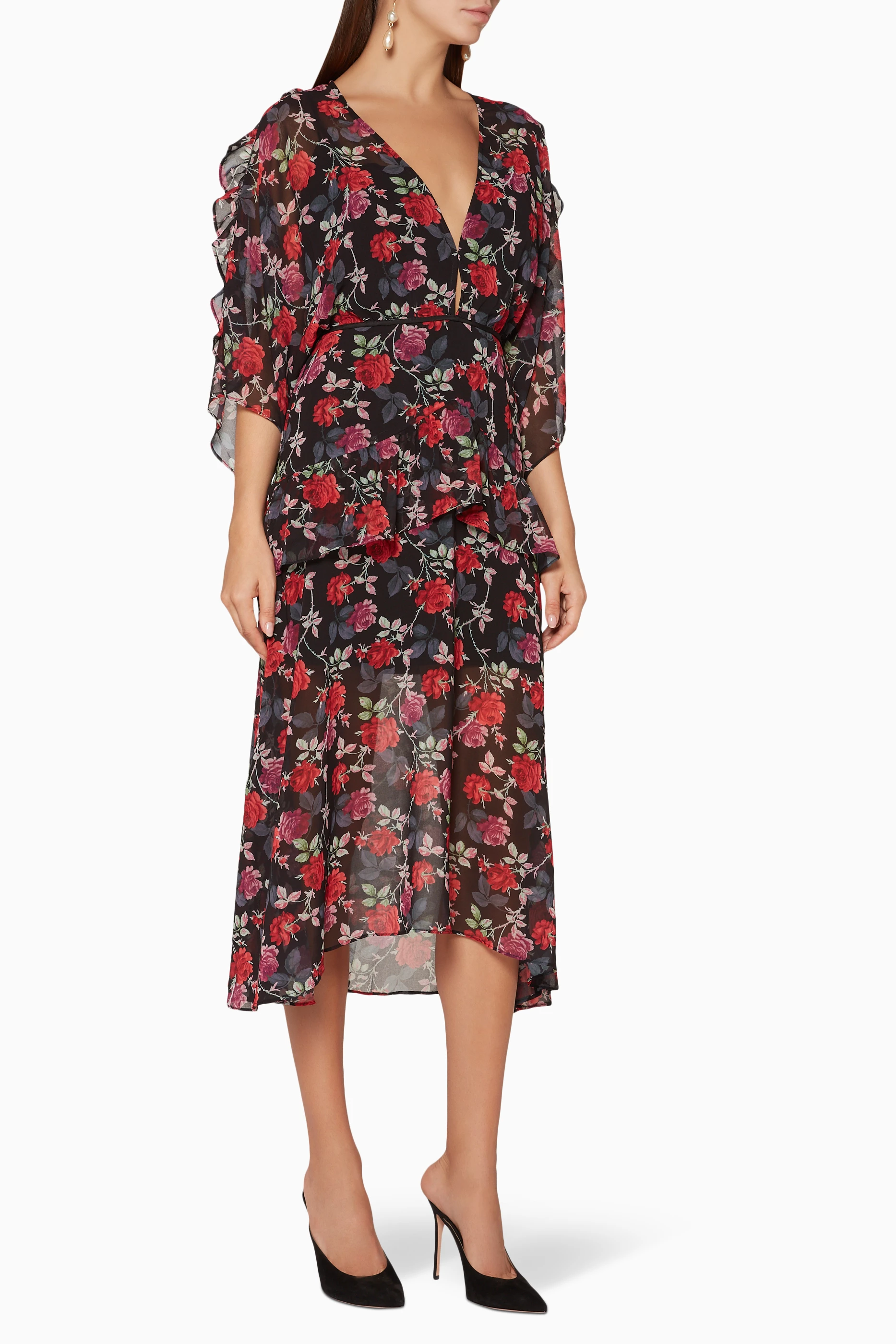 Talulah jet rose midi dress store