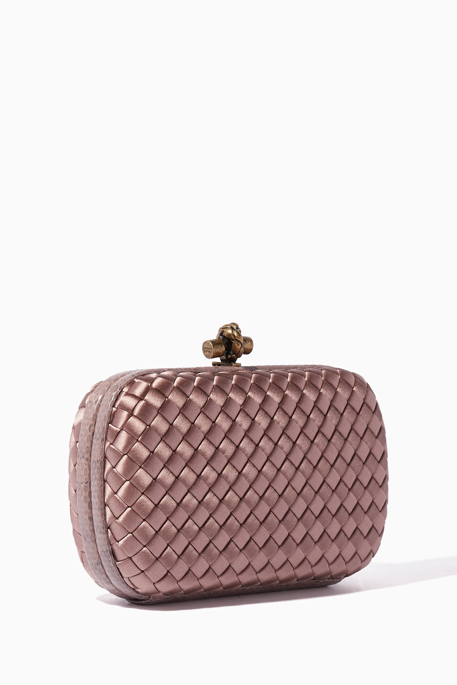 Bottega veneta chain knot clutch discount