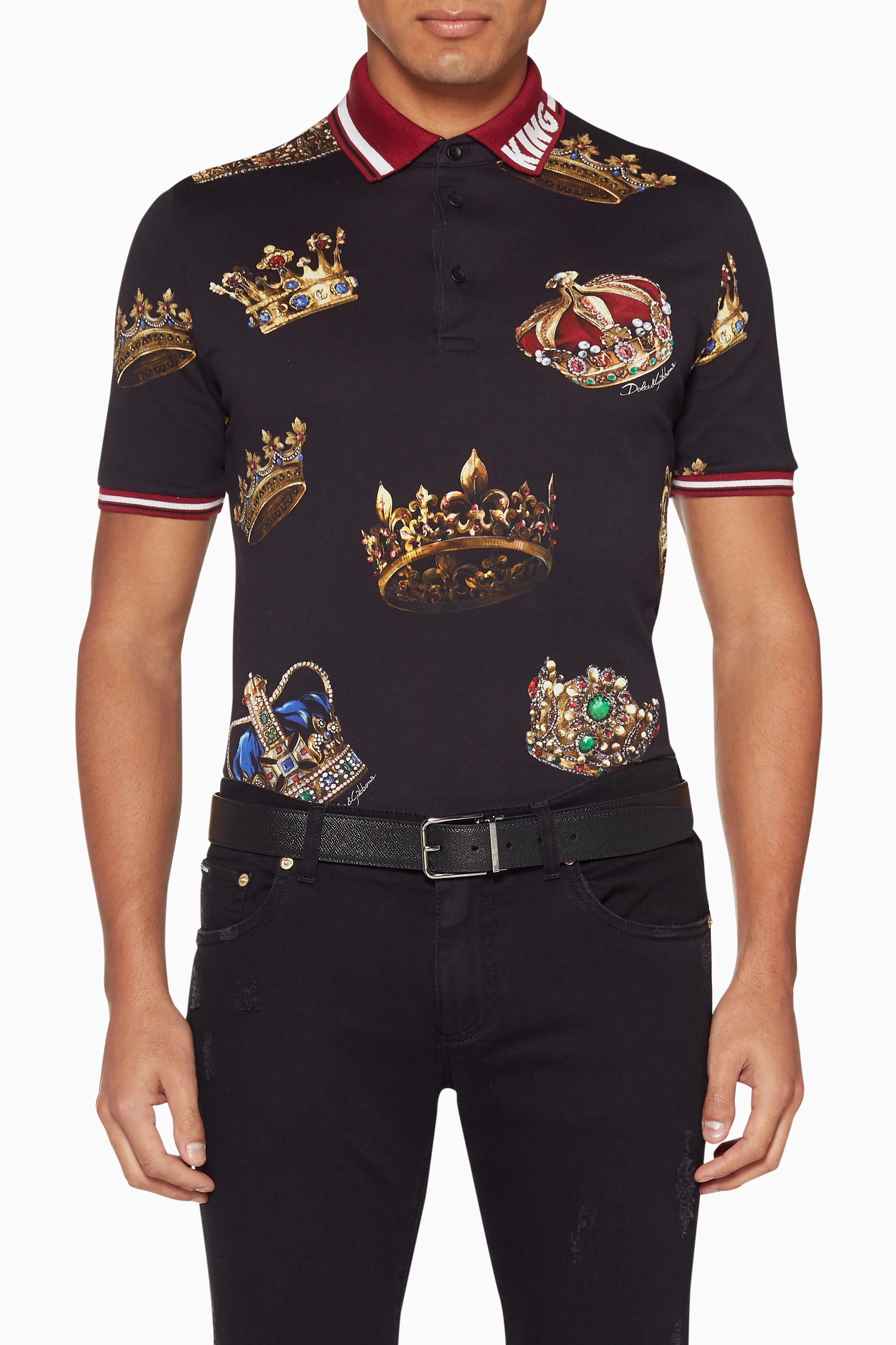 Dolce gabbana polo t shirt shop
