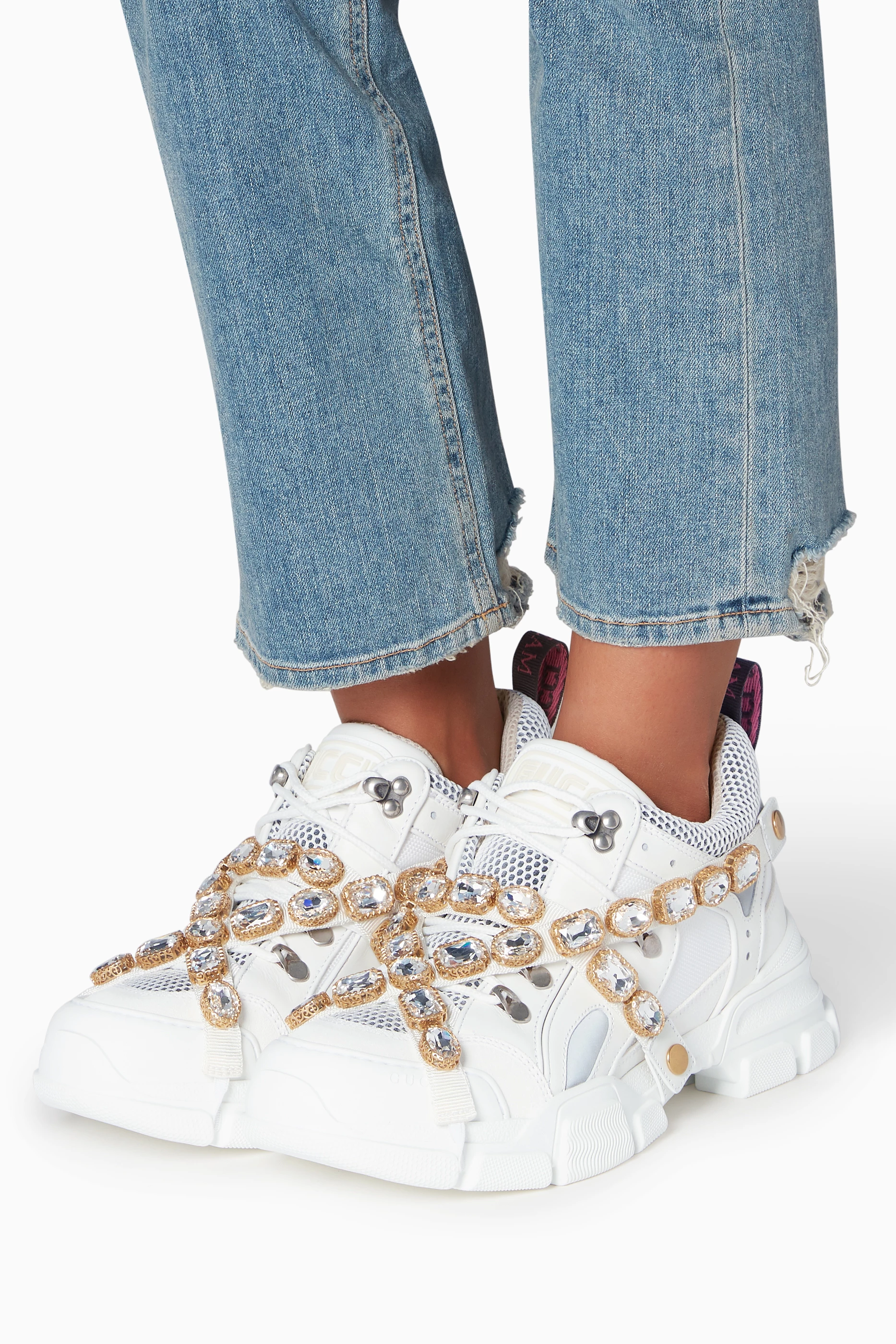 Gucci flashtrek white 2025