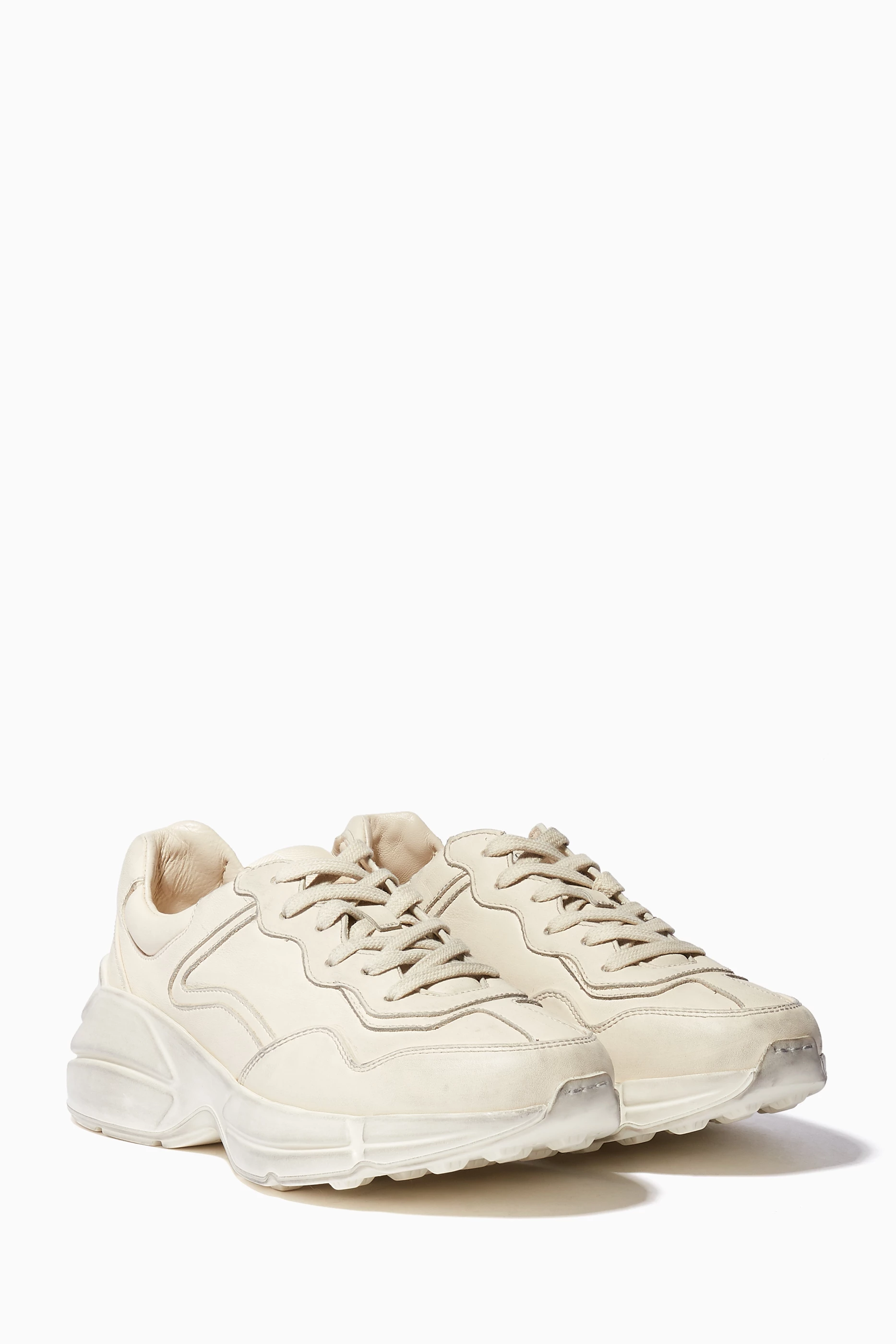 Gucci top rhyton white