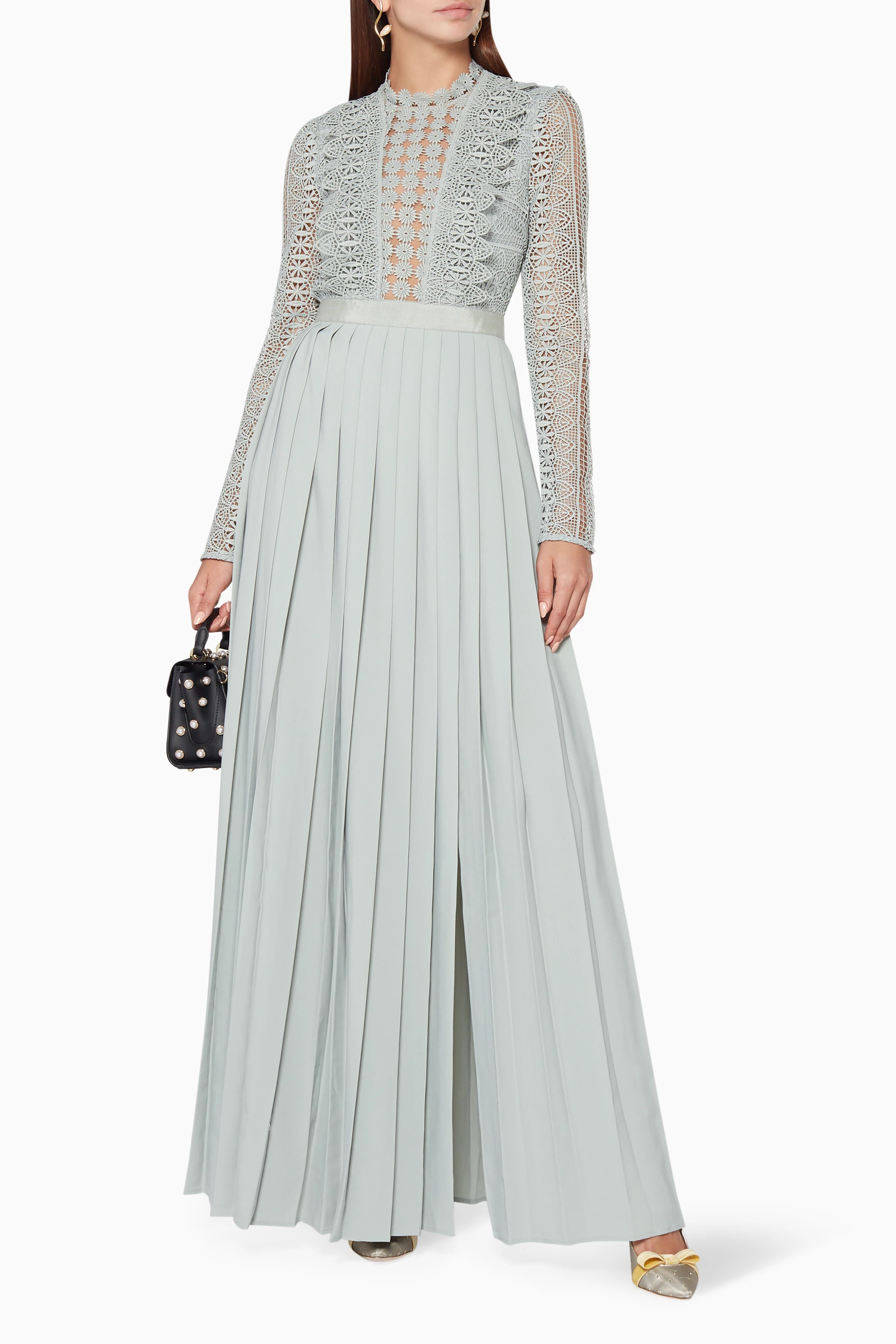 Self portrait sale spiral lace dress