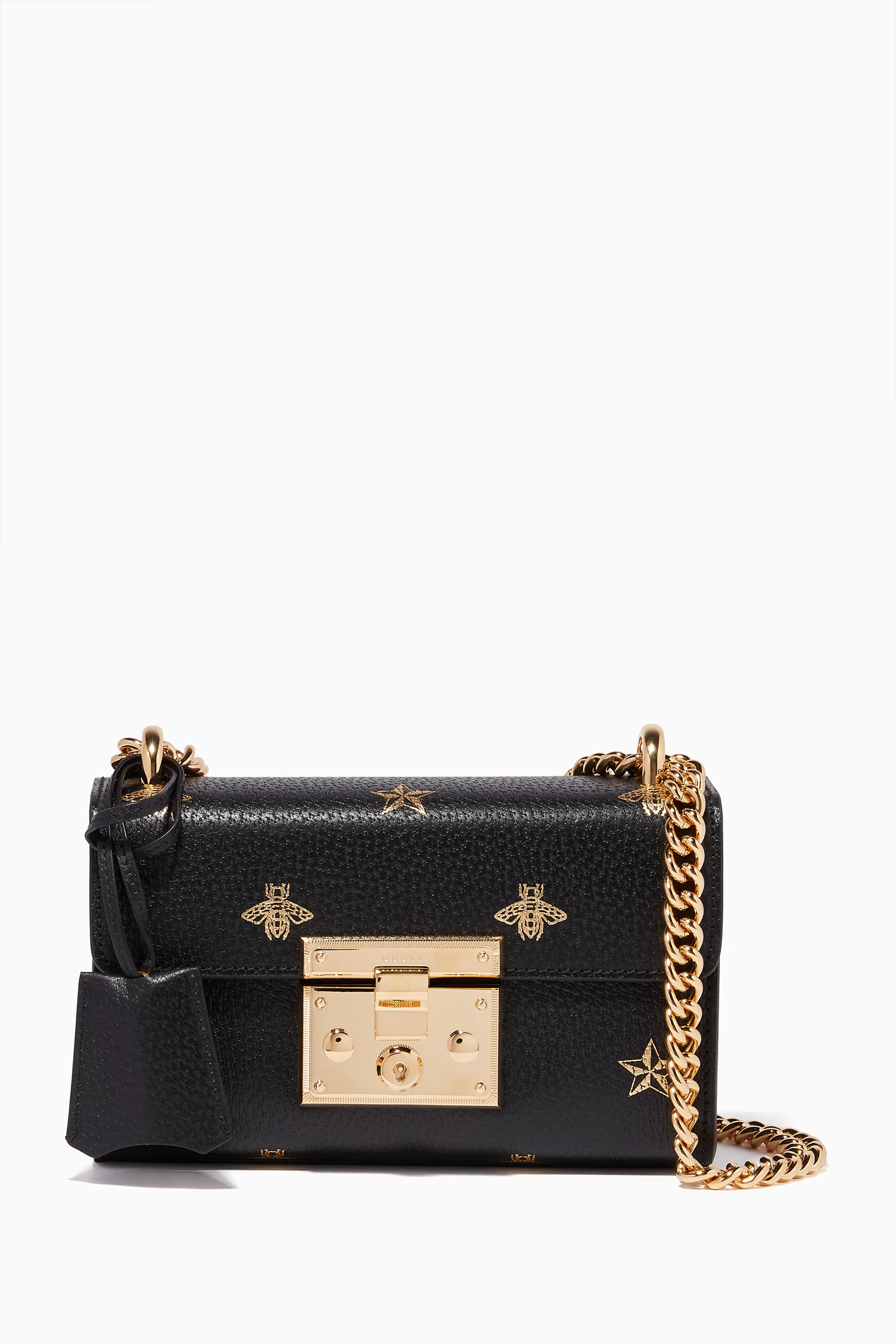 Gucci black bee bag clearance
