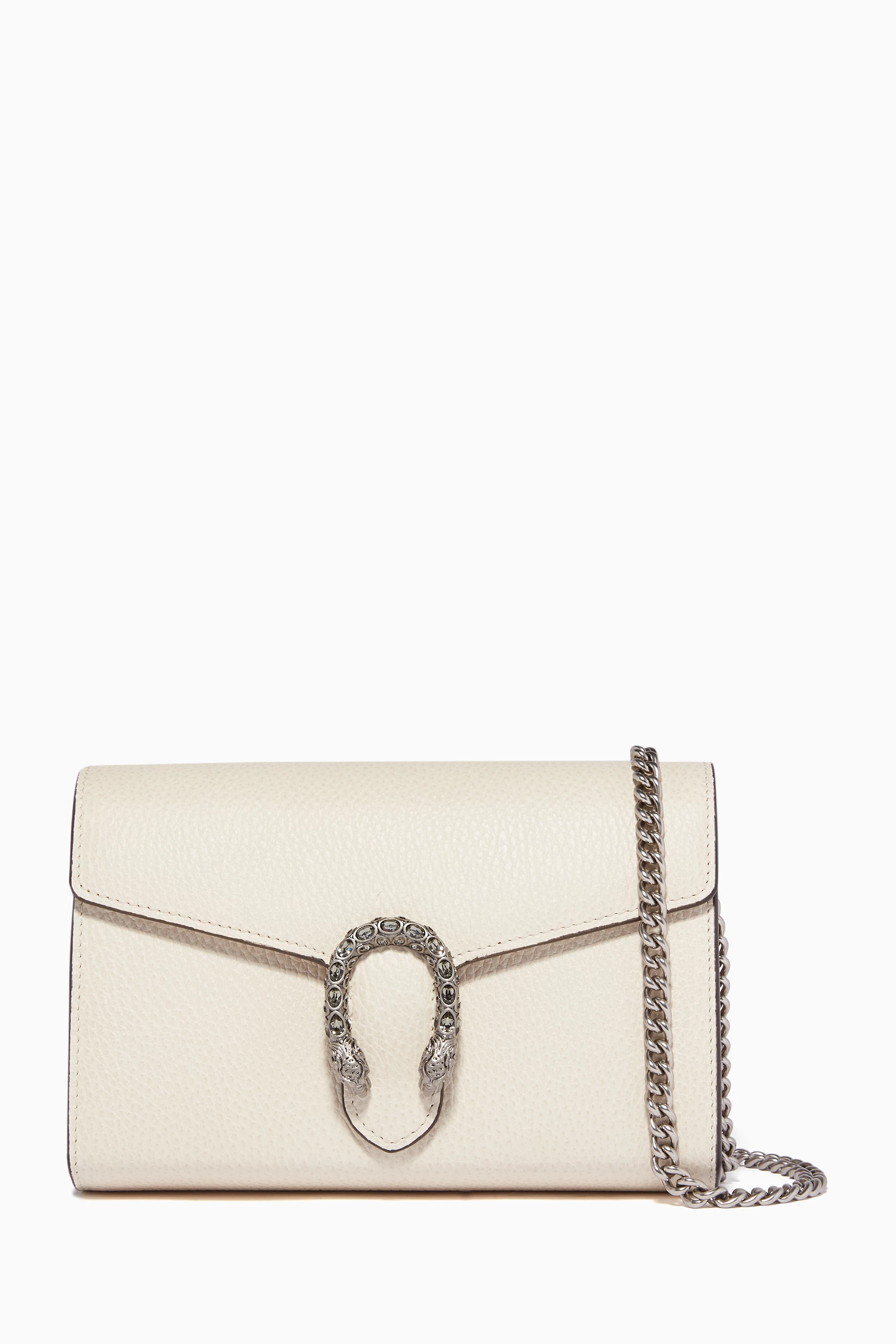 Gucci white chain bag clearance