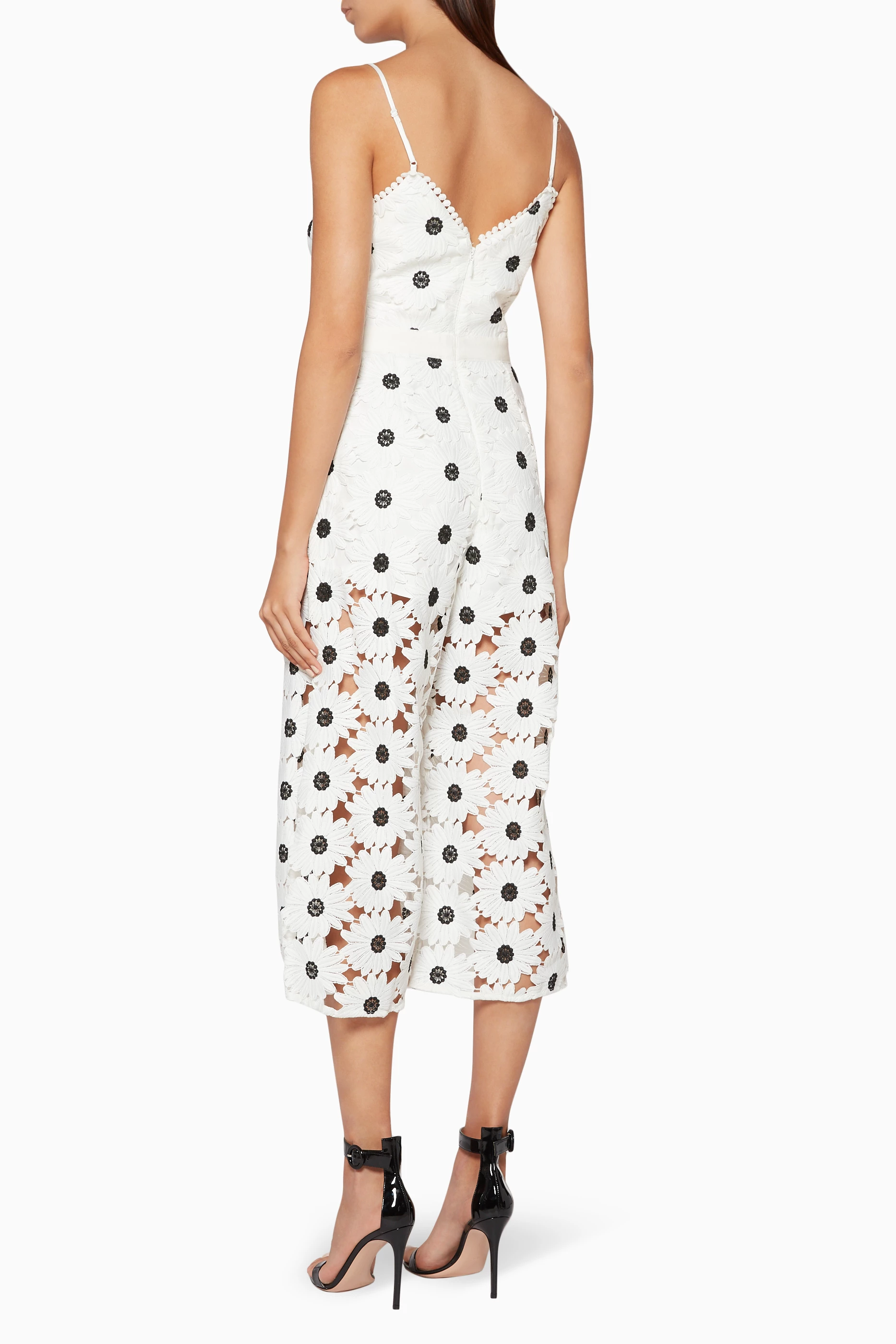 Buy La Maison Talulah White White The Icon Crochet Lace Jumpsuit