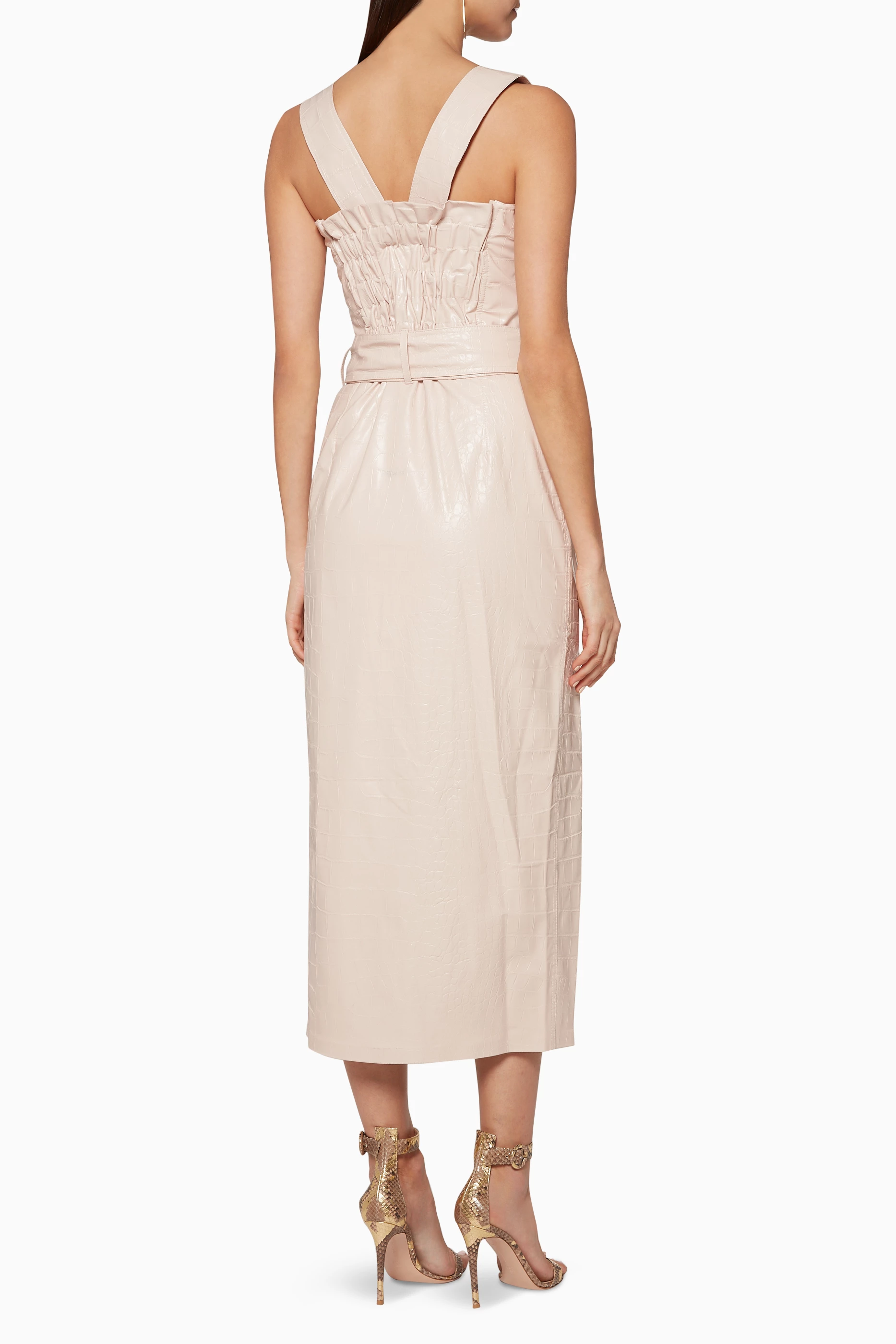 Nanushka zora dress online