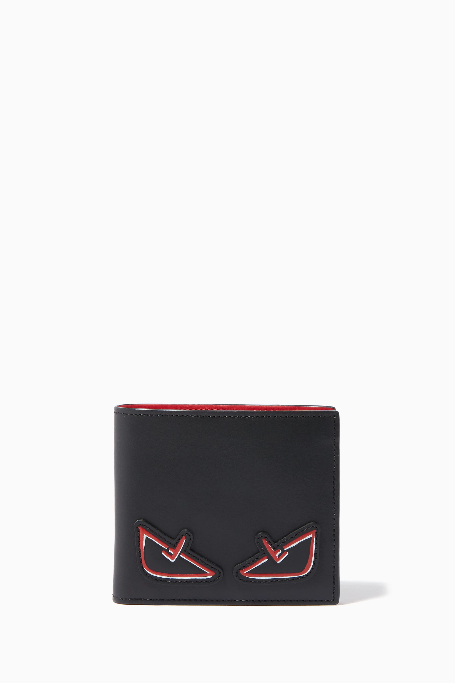 Fendi wallet 2025 red eyes