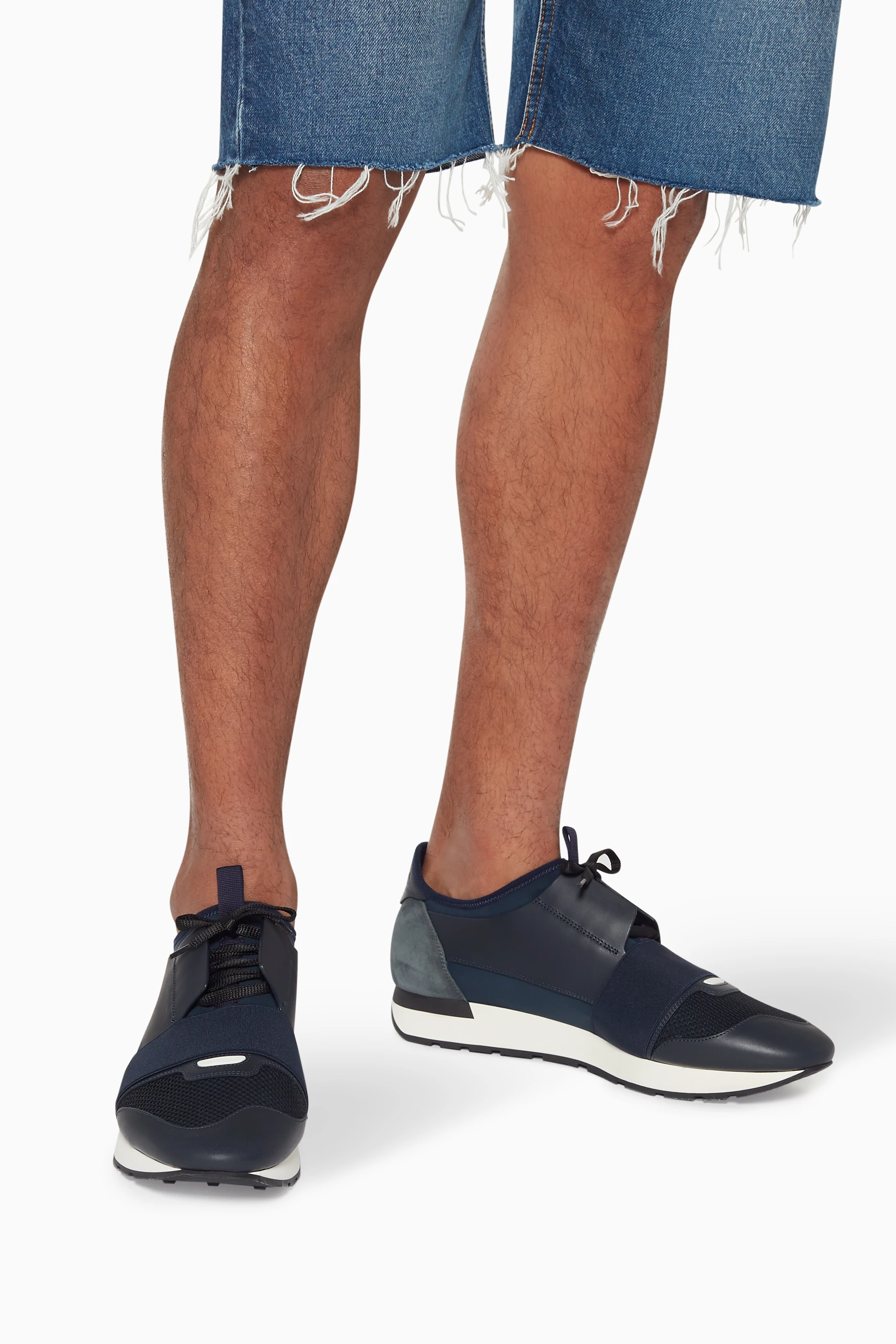 Mens navy clearance balenciaga runners