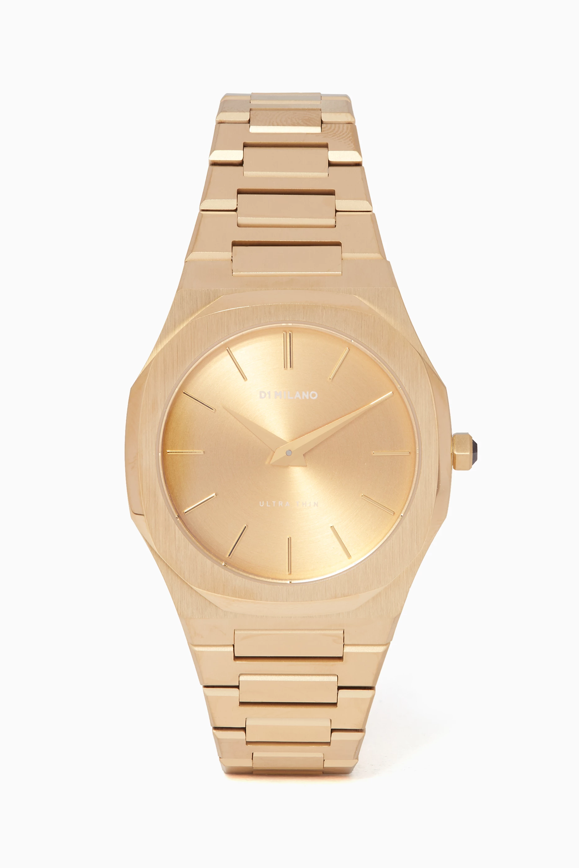 Buy D1 Milano Gold Gold Ultra Thin Watch for Men in Saudi Ounass