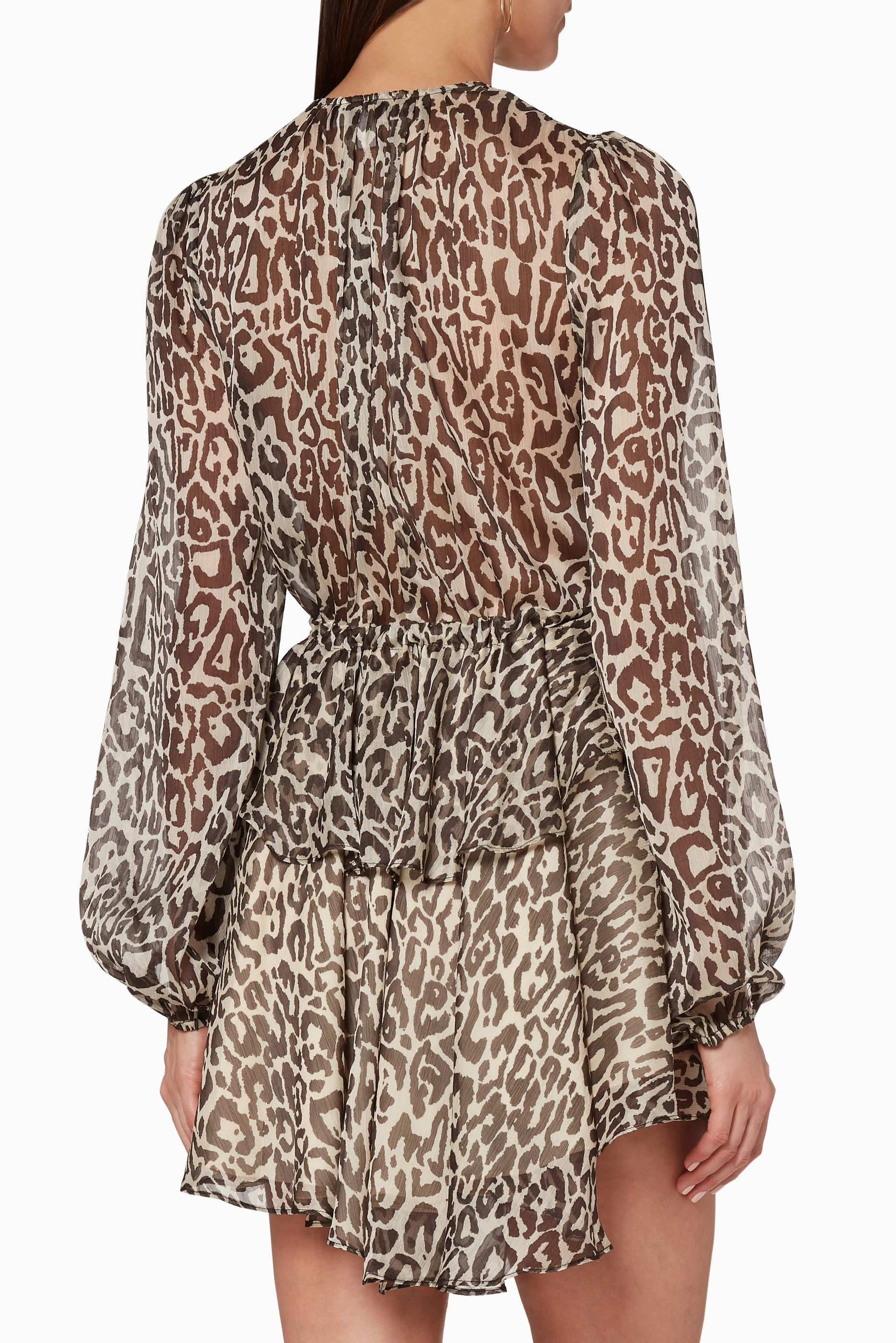 Mariposa drawstring mini dress hotsell