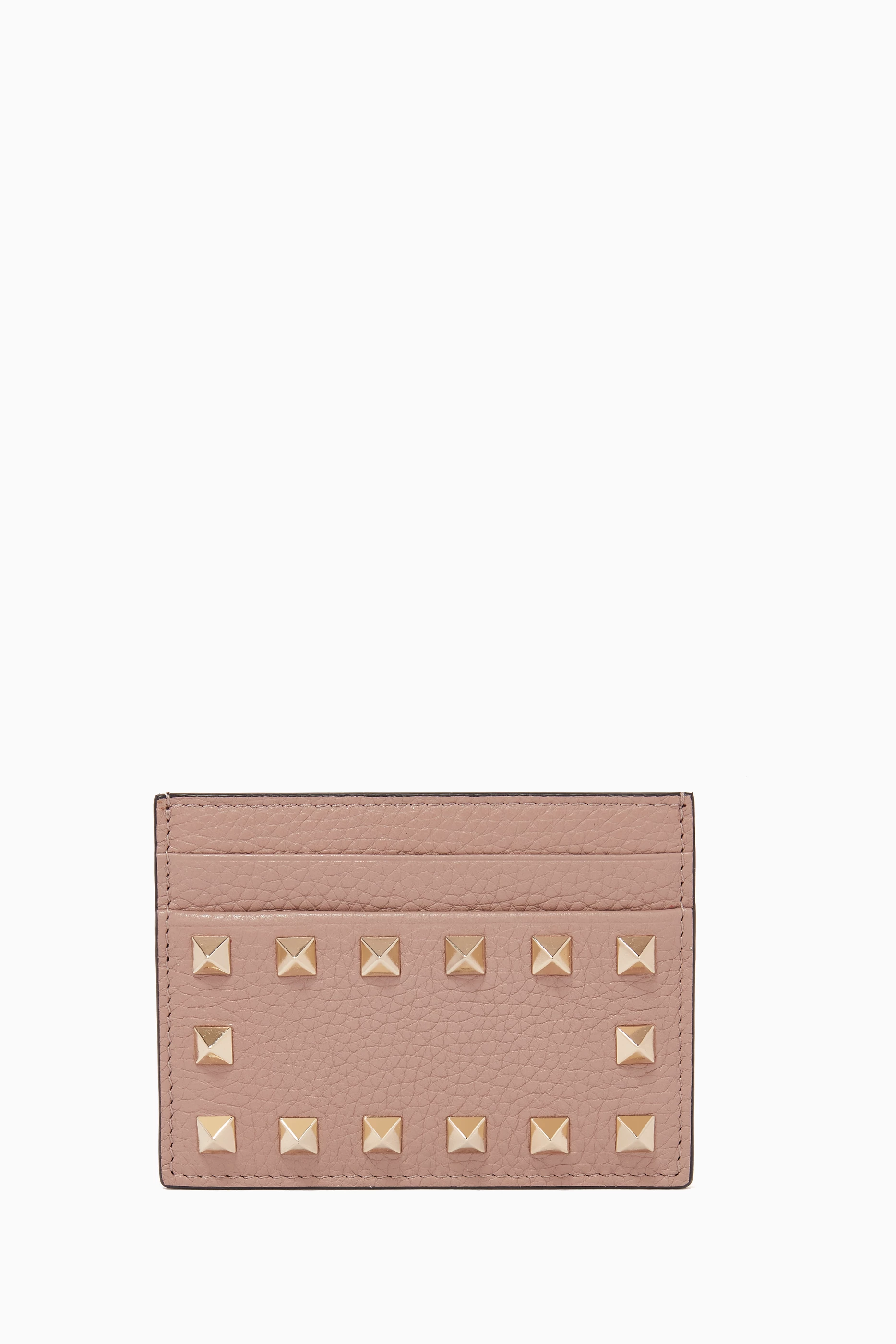 Buy Valentino Garavani Neutral Valentino Garavani Rockstud Card