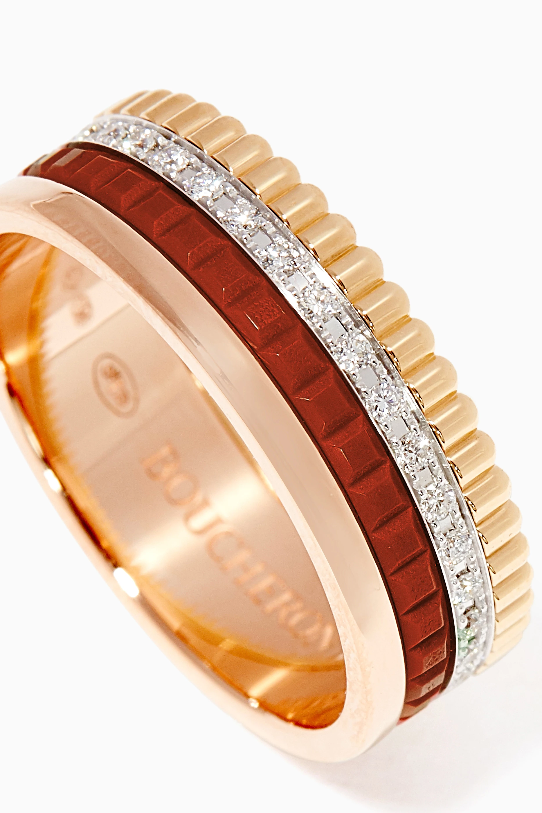 Boucheron ring red shop