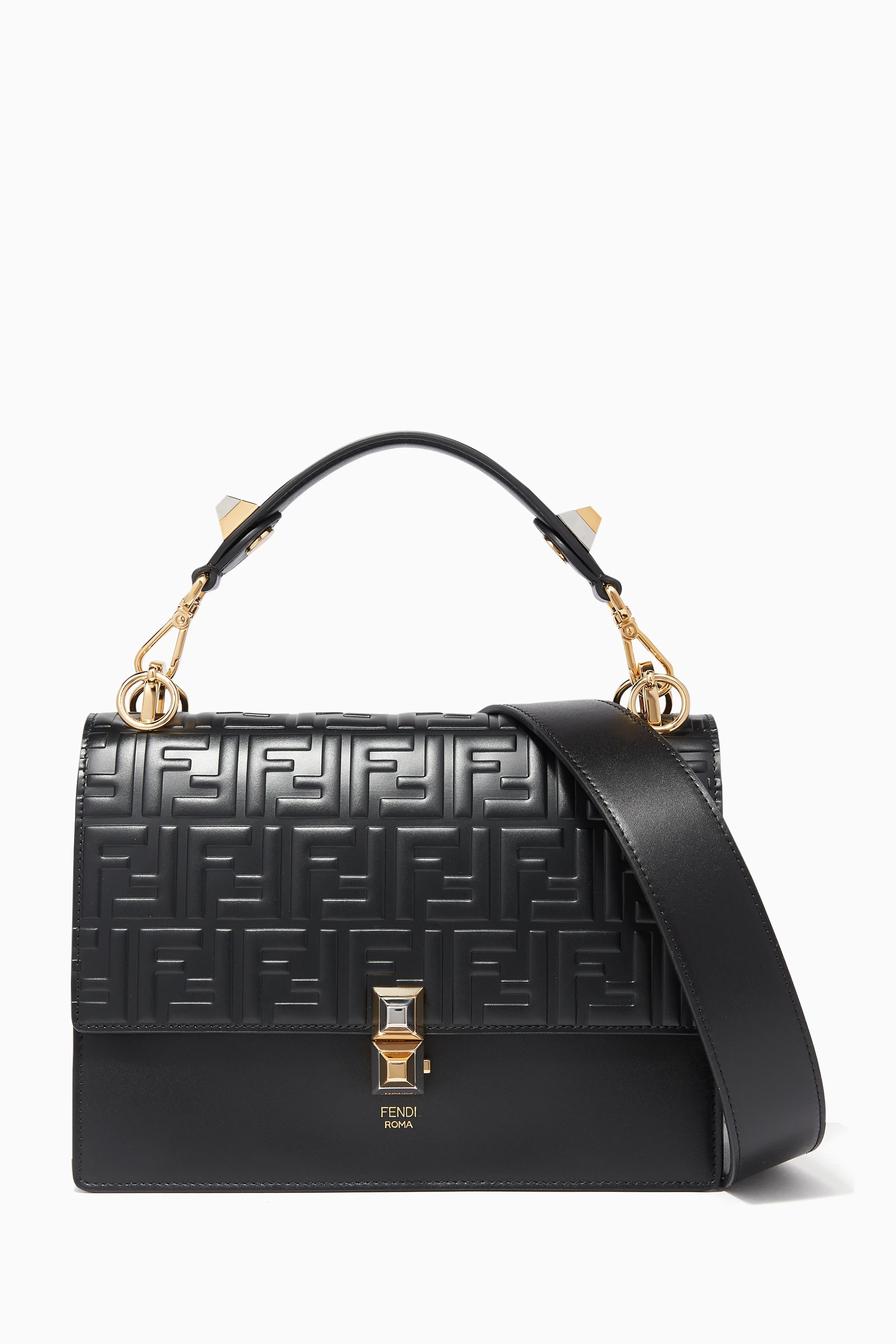 Fendi kan i sales bag black