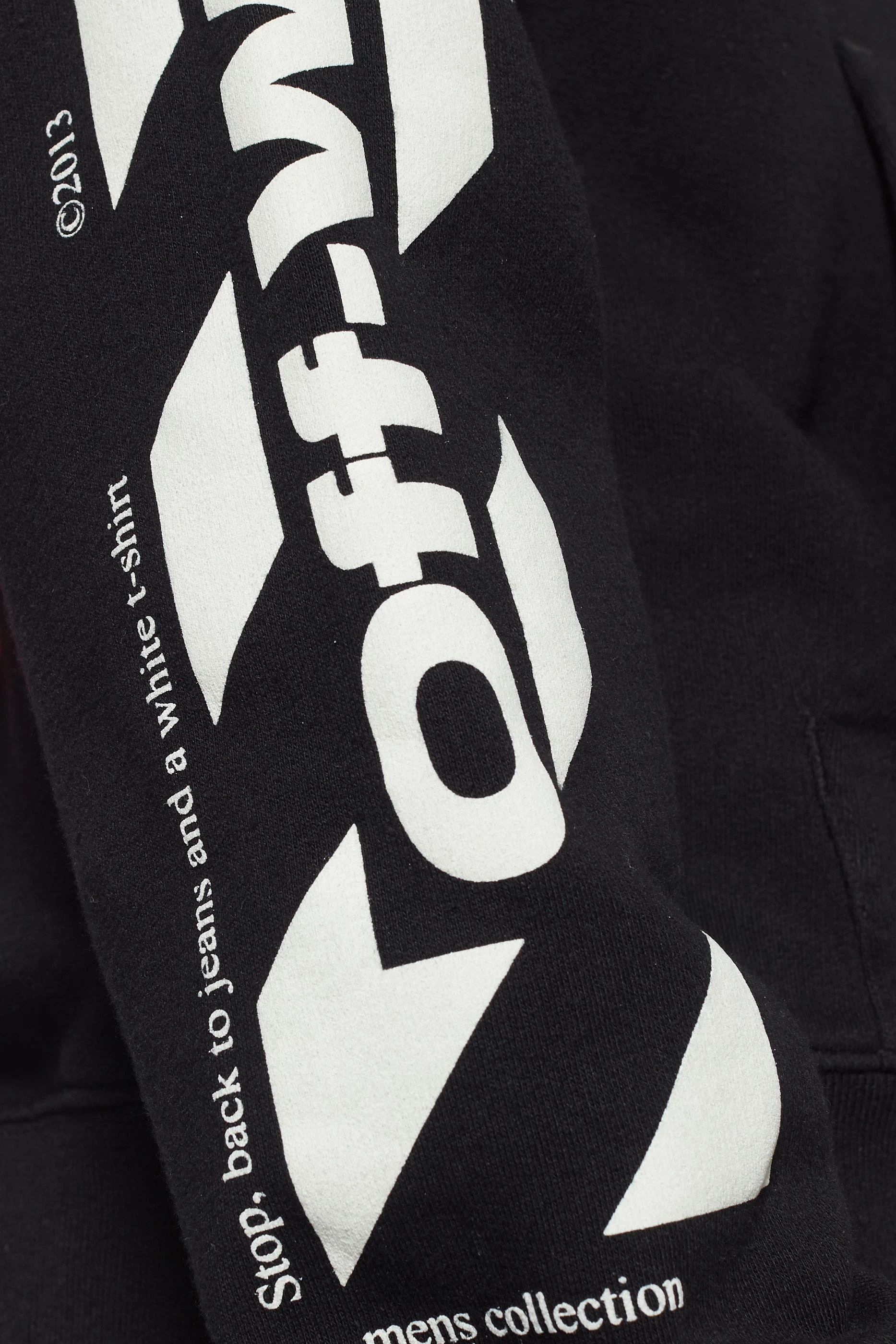 Off white split stripe pullover hoodie outlet