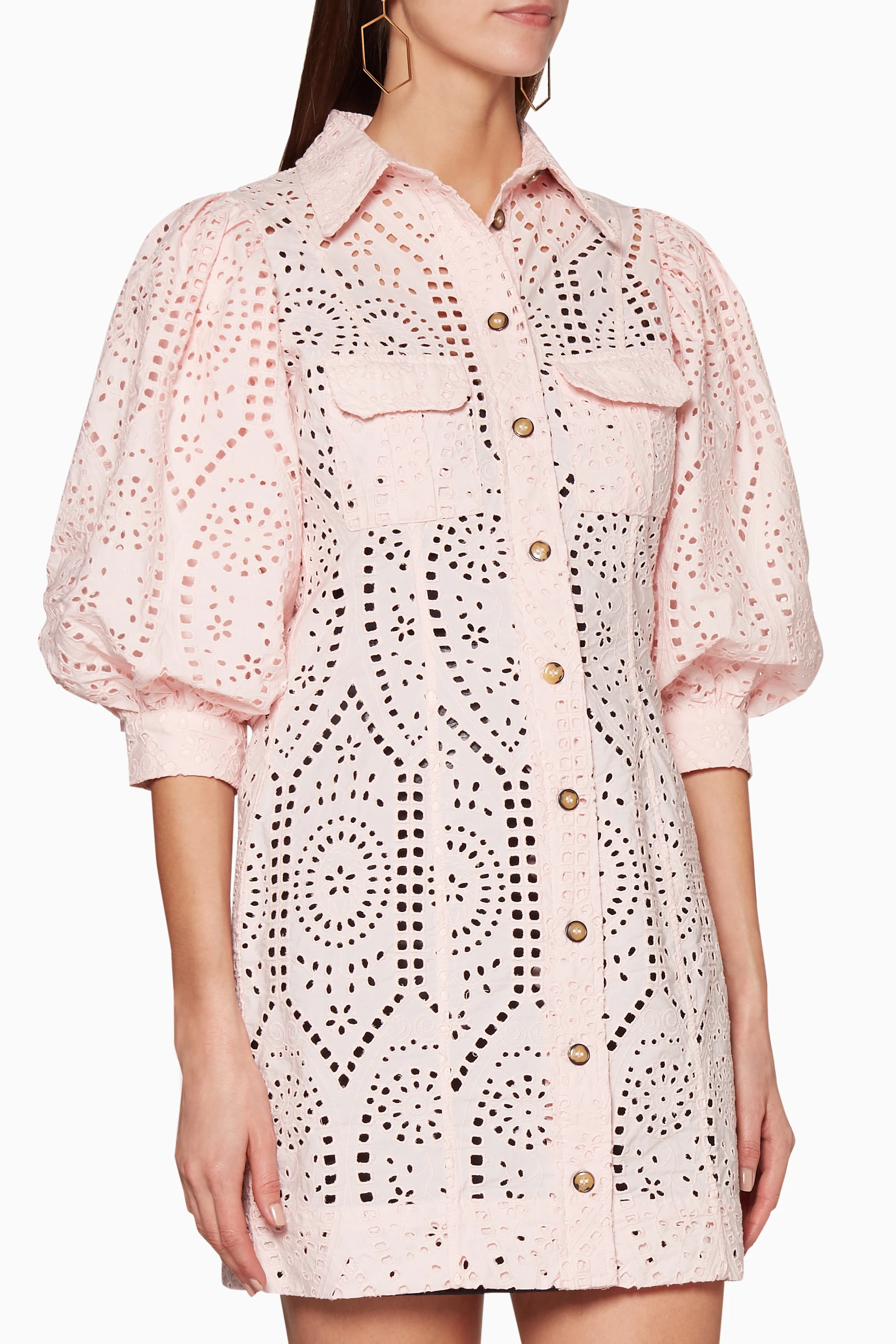 Ganni sandrose deals dress
